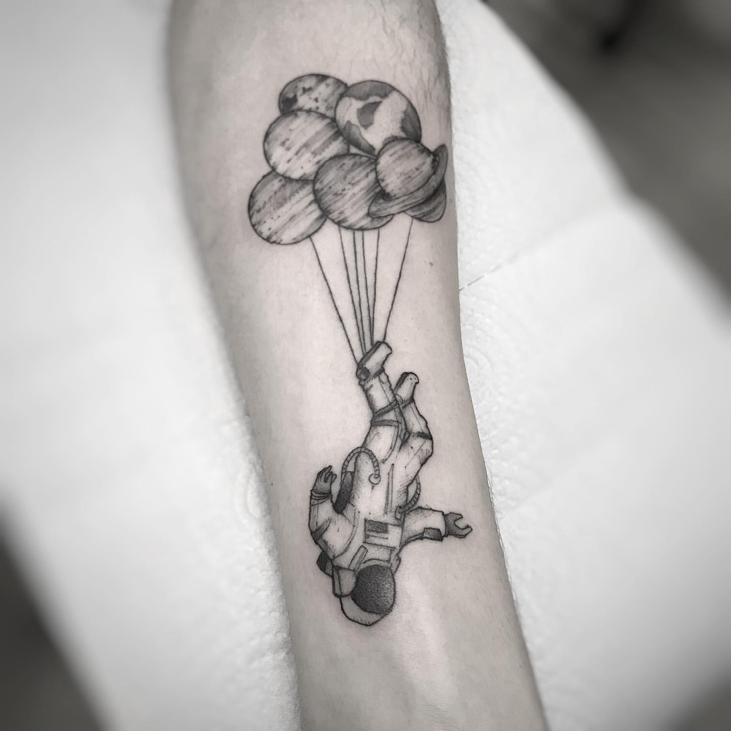 Astronaut Tattoo Ideas 2