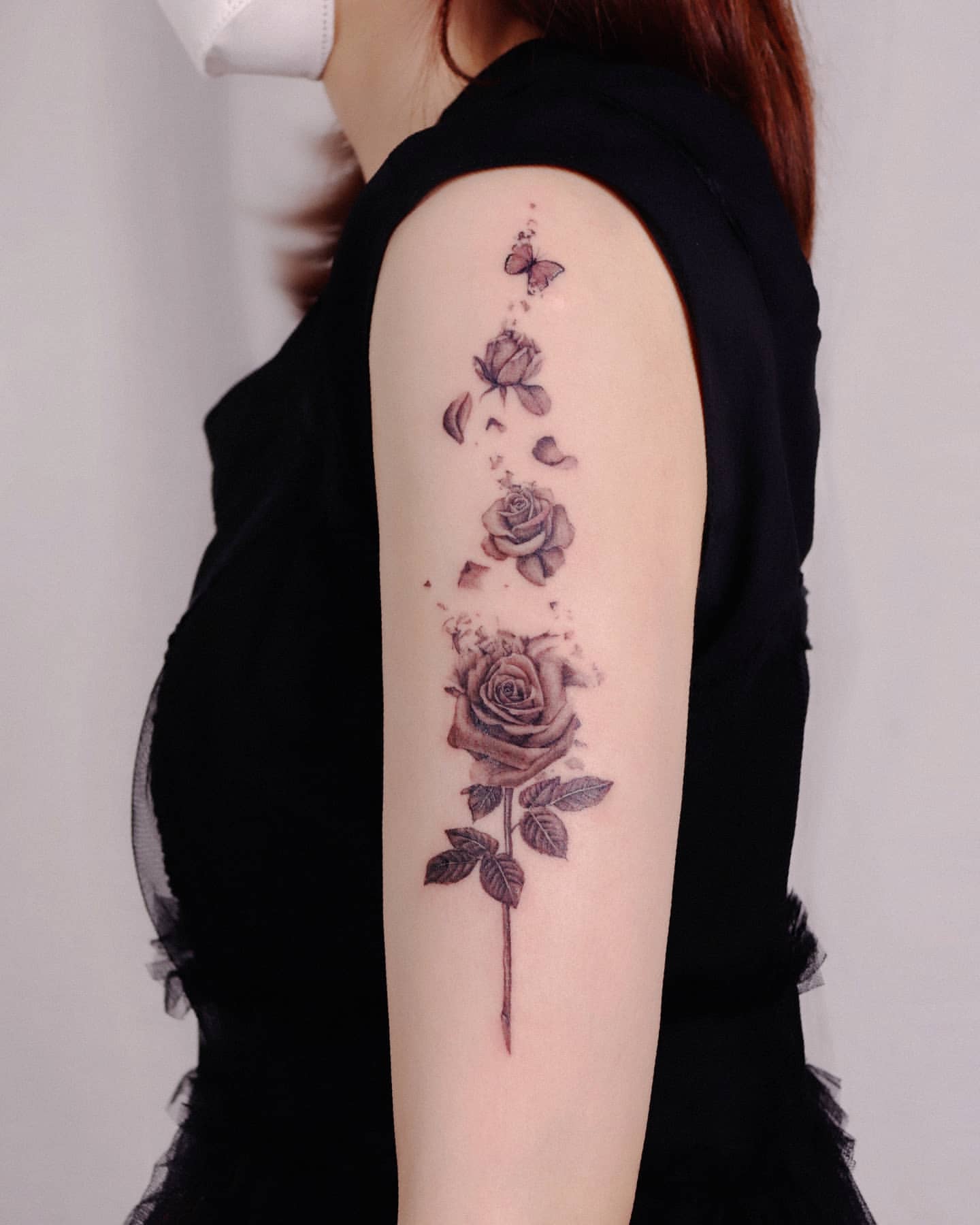 Black Rose Tattoo Ideas 4