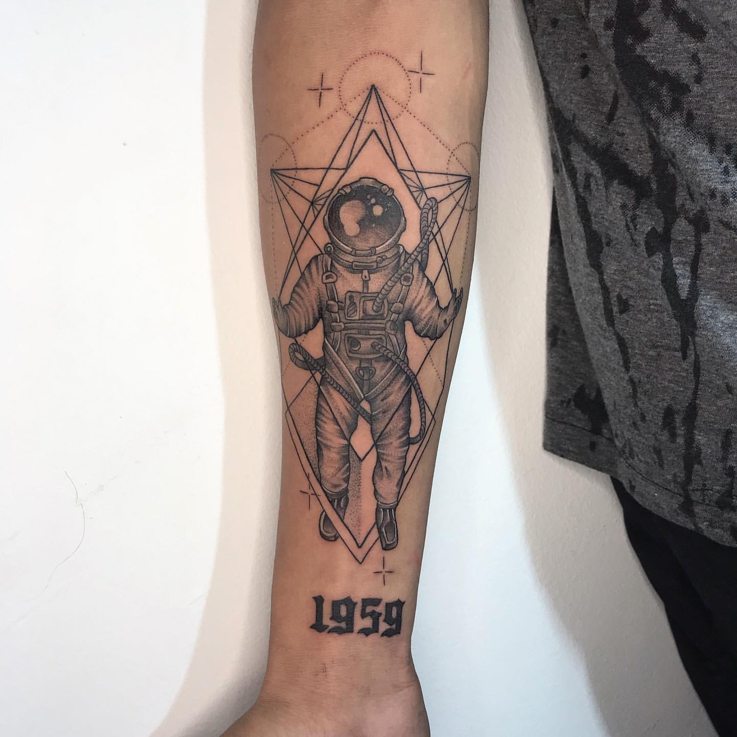 Astronaut Tattoo Ideas 3