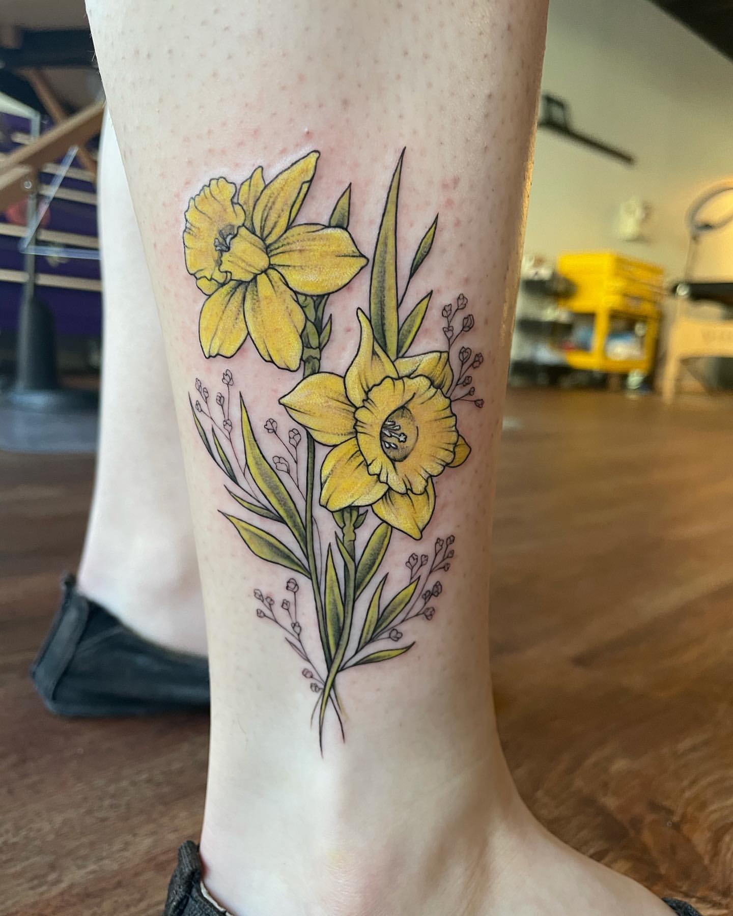 Daffodil Tattoo Ideas 9