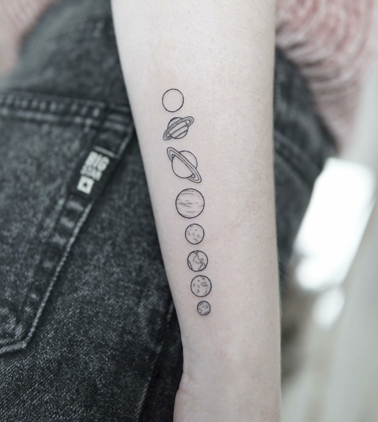 30+ Breathtaking Planet Tattoo Ideas for Men & Women in 2023