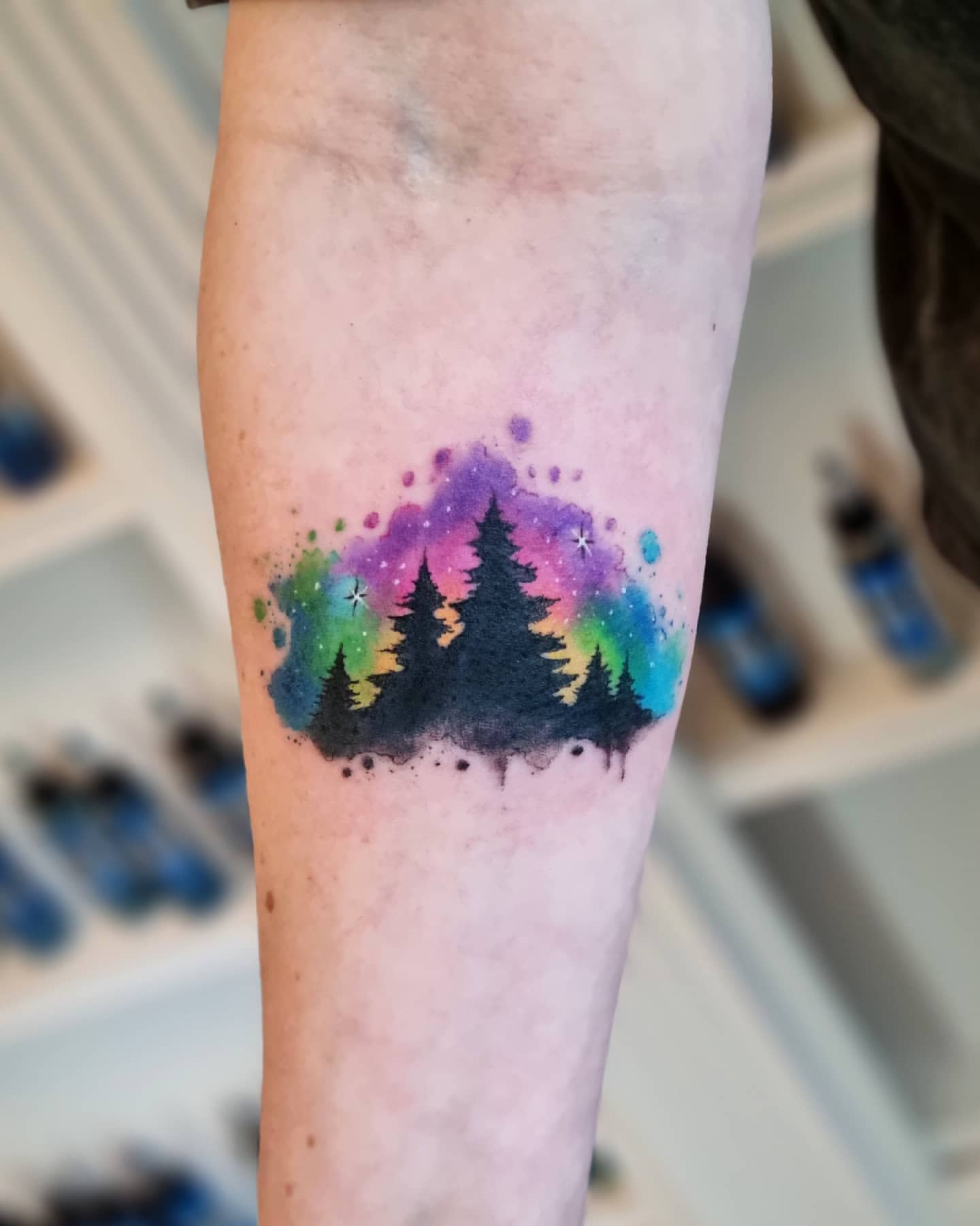 Pine Tree Tattoo Ideas 8
