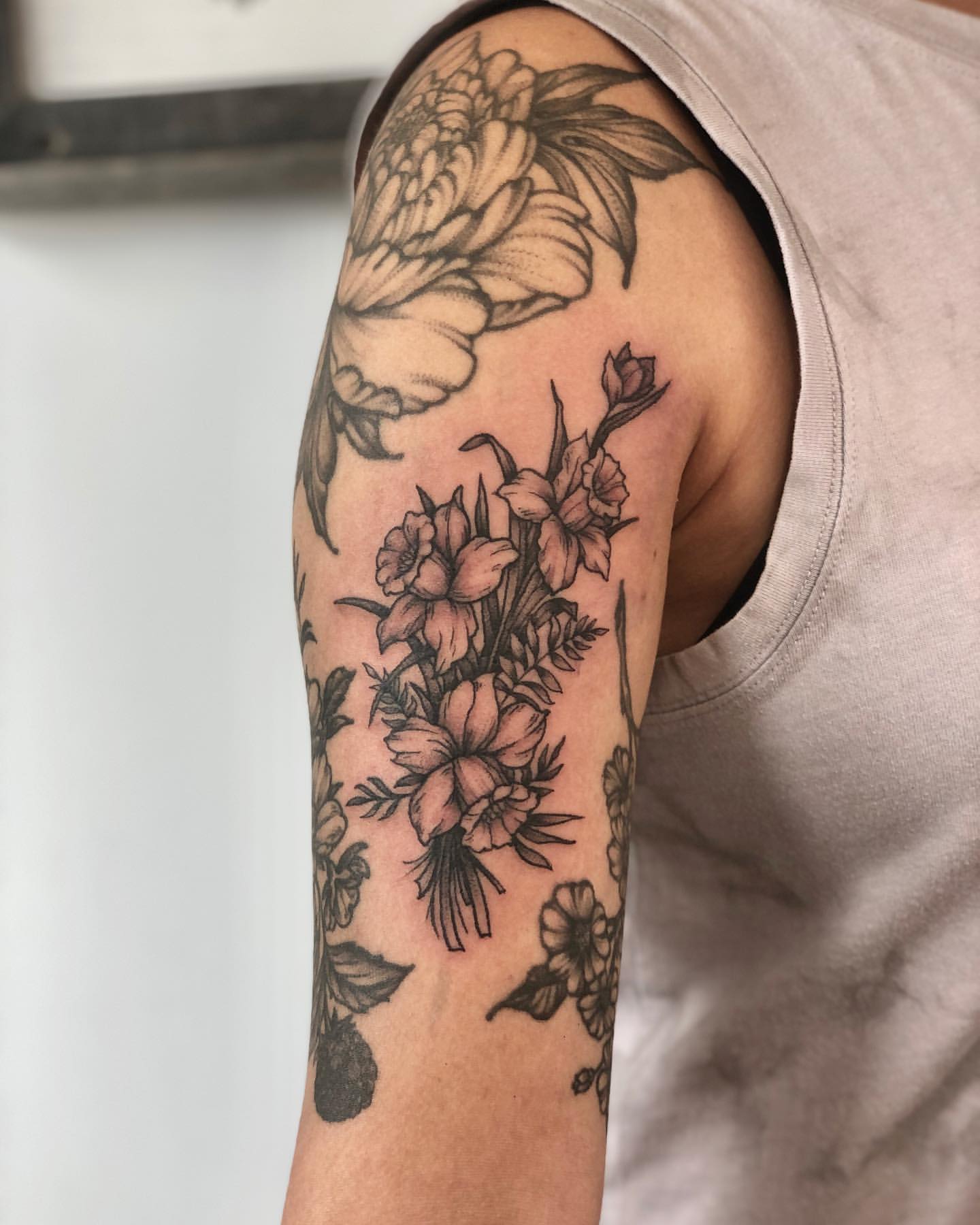 Daffodil Tattoo Ideas 14