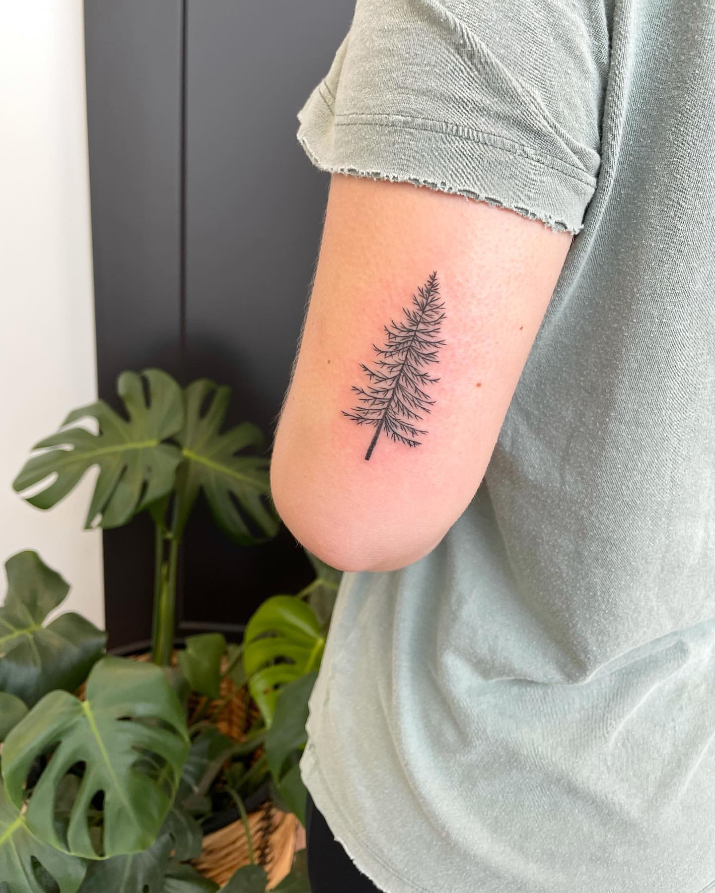 Pine Tree Tattoo Ideas 11