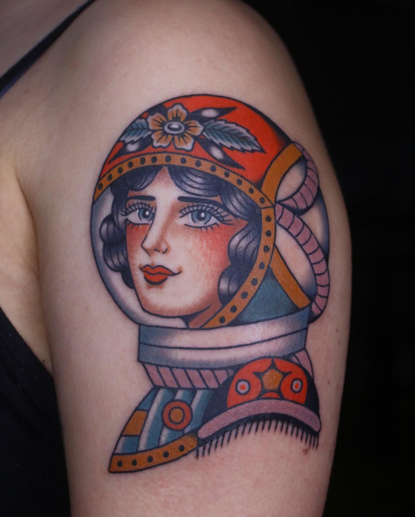 Astronaut Tattoo Ideas 13