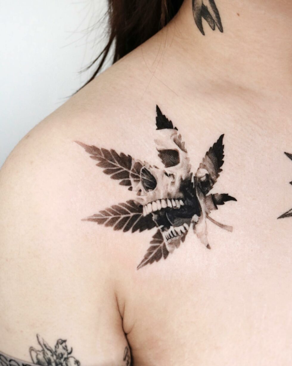 17 Highly-Rated Weed Tattoo Ideas for Men & Women in 2024