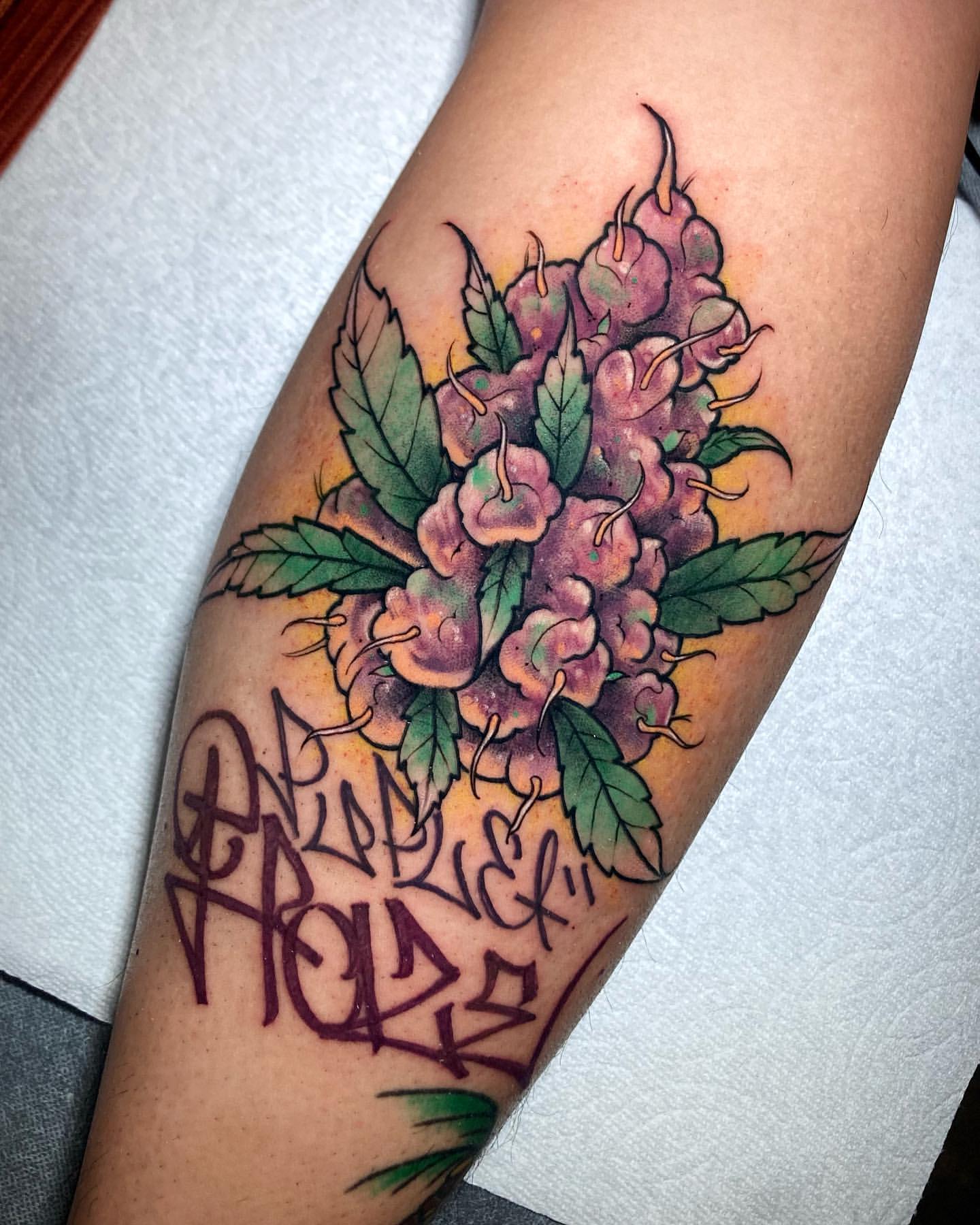 17 Highly-Rated Weed Tattoo Ideas for Men & Women in 2023