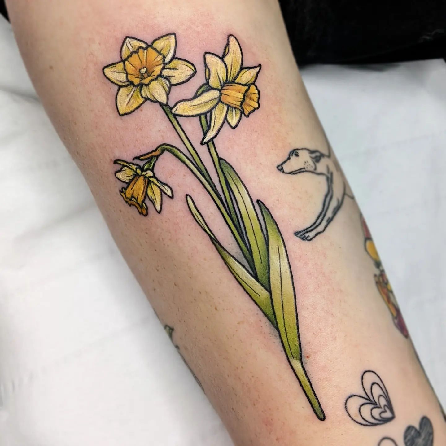 Daffodil Tattoo Ideas 24