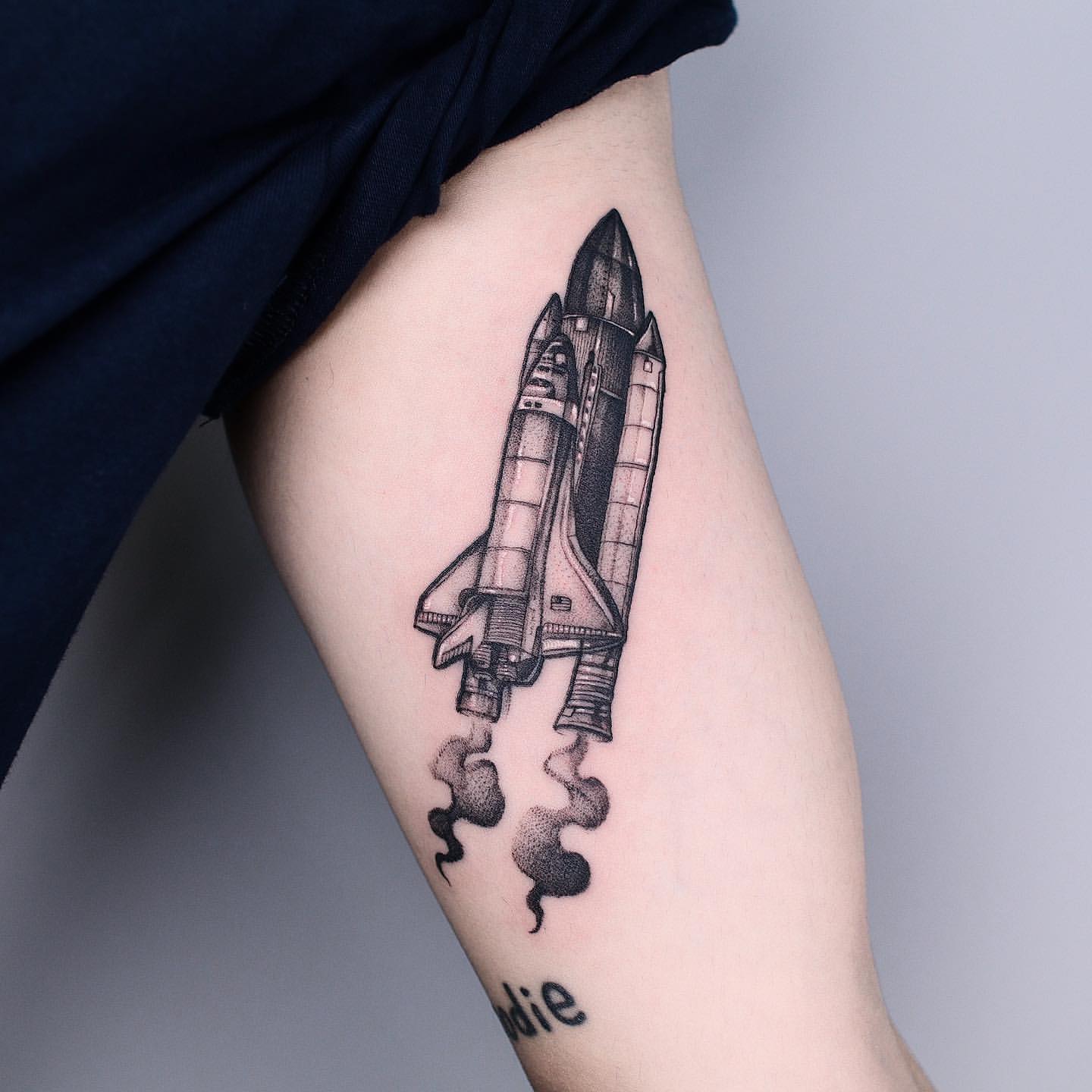 Spaceship Tattoo Ideas 20