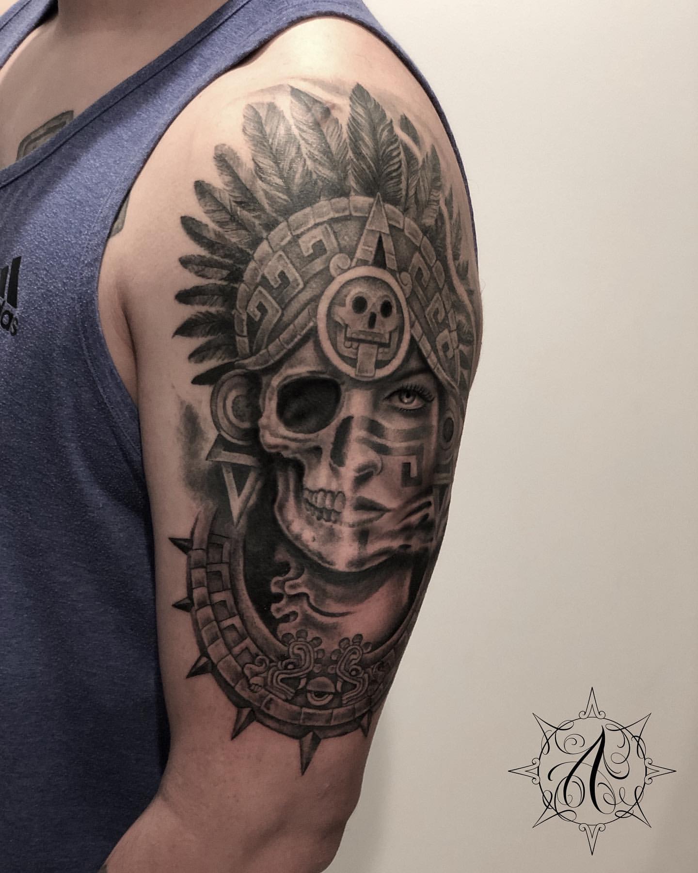 Aztec Tattoo Ideas 13
