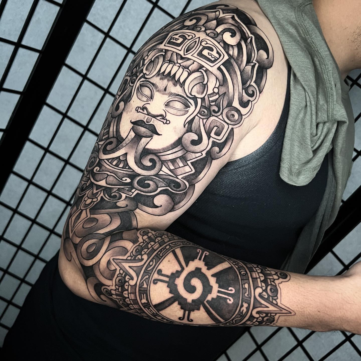 Aztec Tattoo Ideas 16