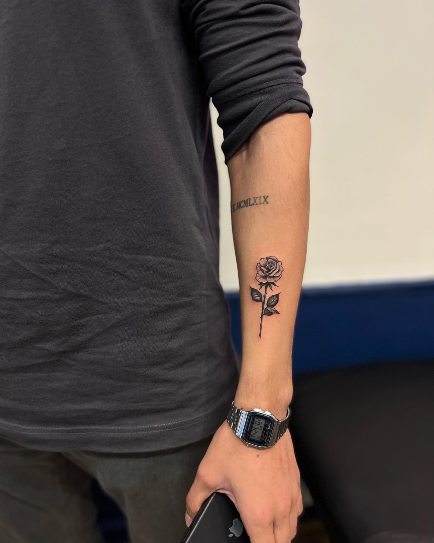 Black Rose Tattoo Ideas 20
