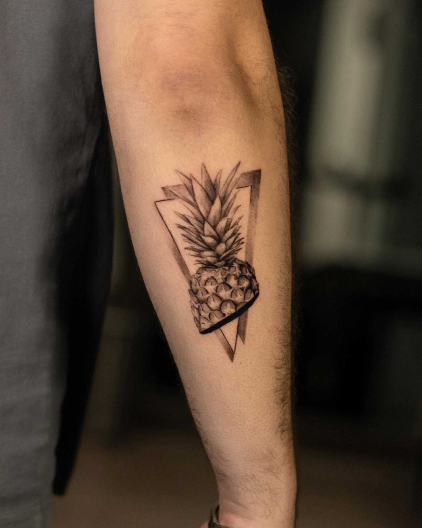 Pineapple Tattoo Ideas 12