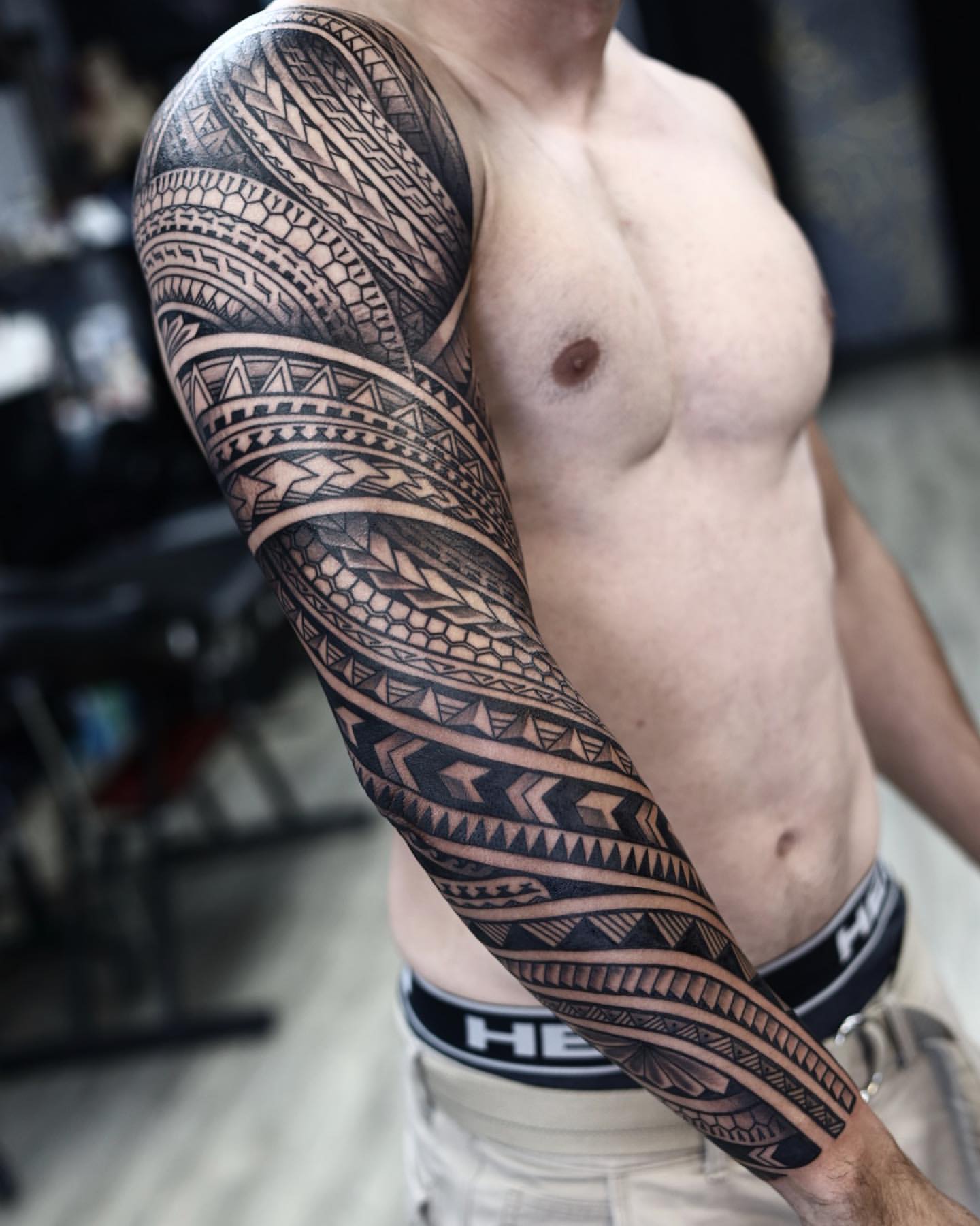 Polynesian Arm Tattoo - Best Tattoo Ideas Gallery