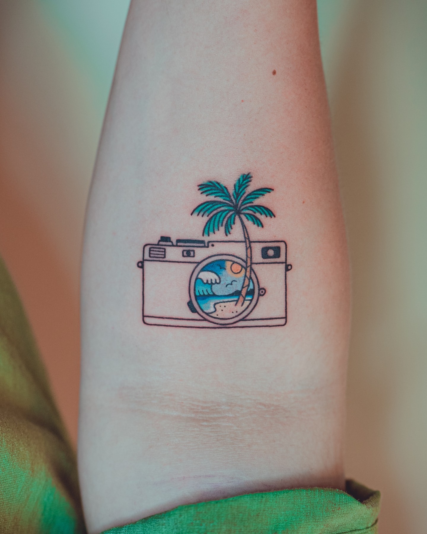 Beach Tattoo Ideas 9