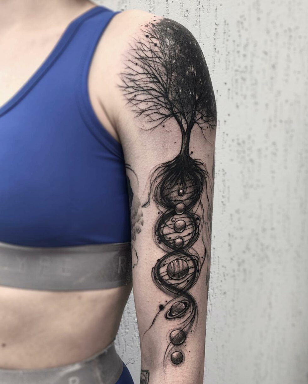 30+ Breathtaking Planet Tattoo Ideas for Men & Women in 2023