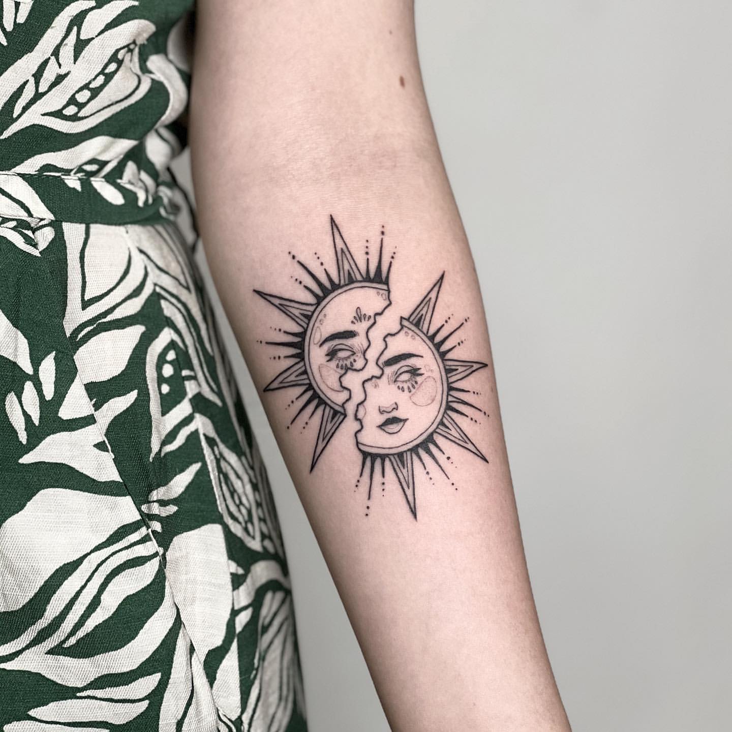 Sun Tattoo Ideas 3