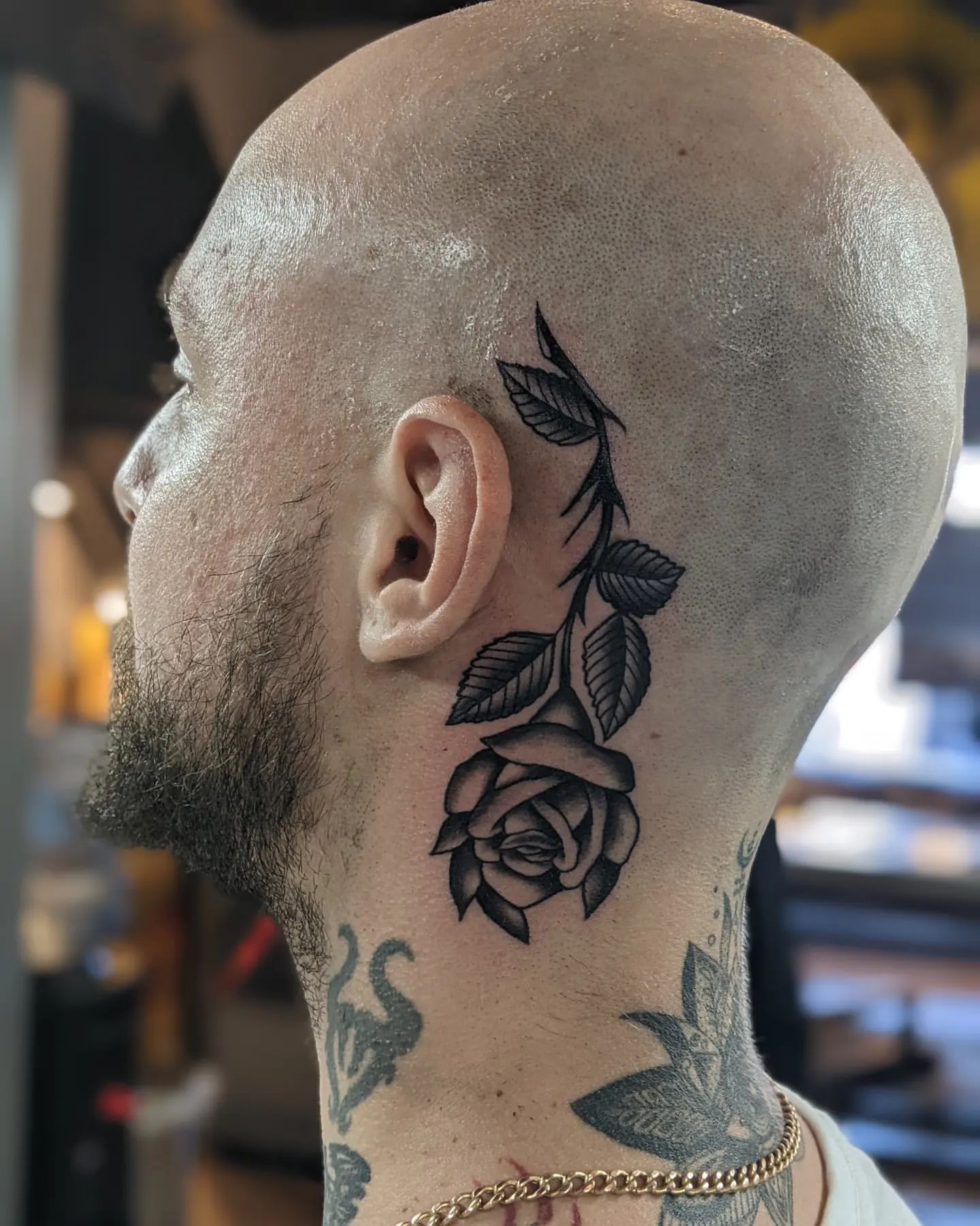 Black Rose Tattoo Ideas 24
