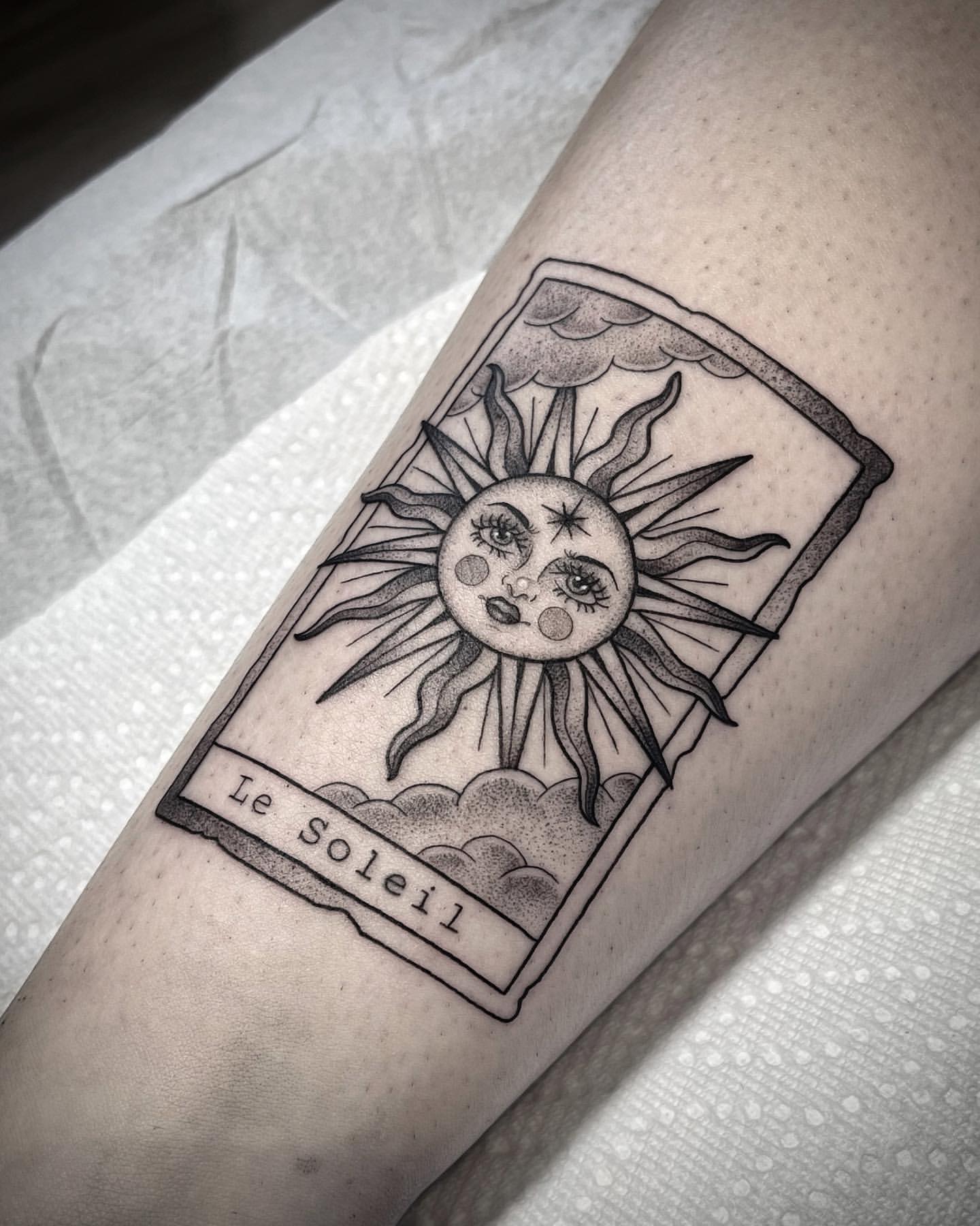 Sun Tattoo Ideas 4