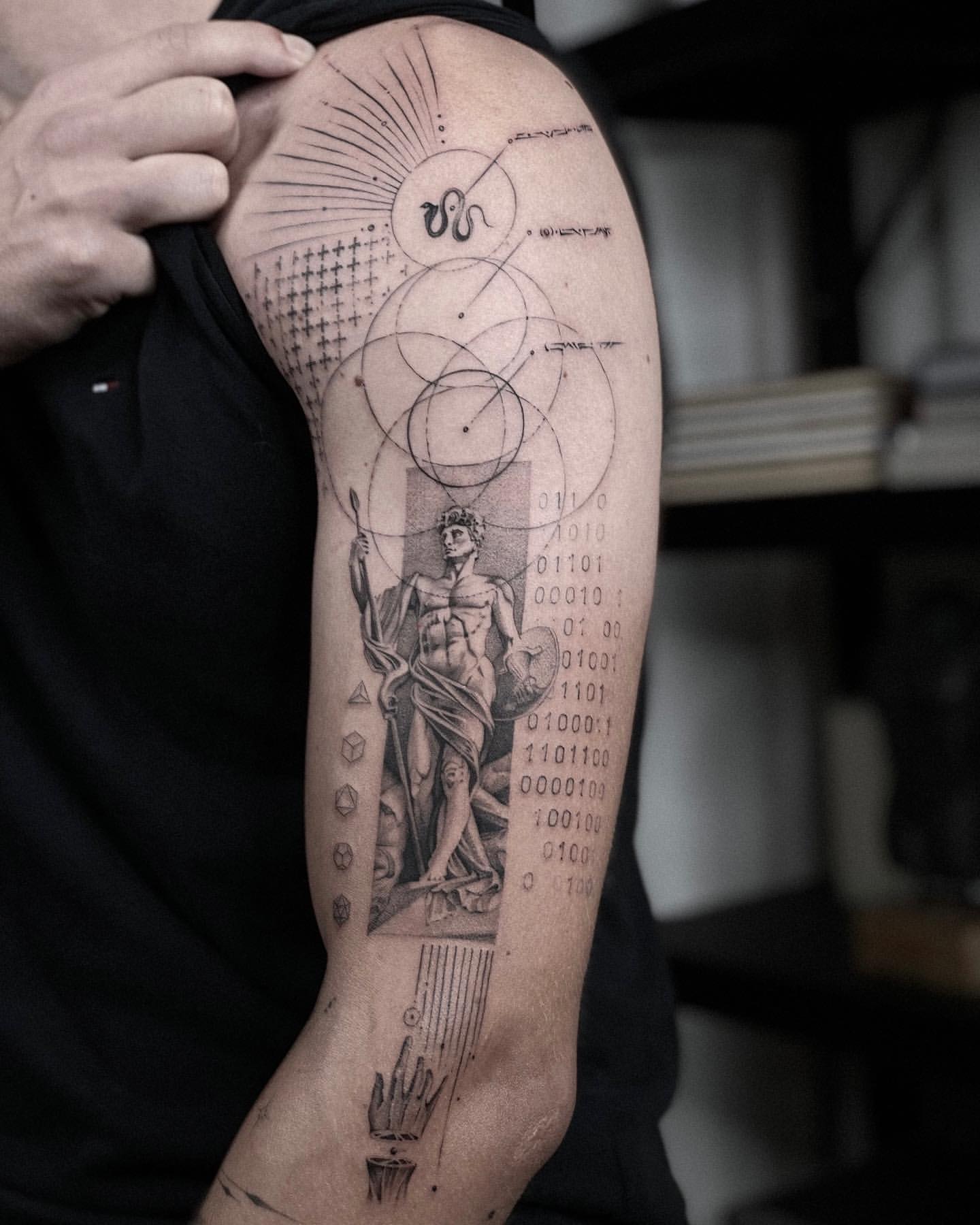 Sacred Geometry Tattoo Ideas 17