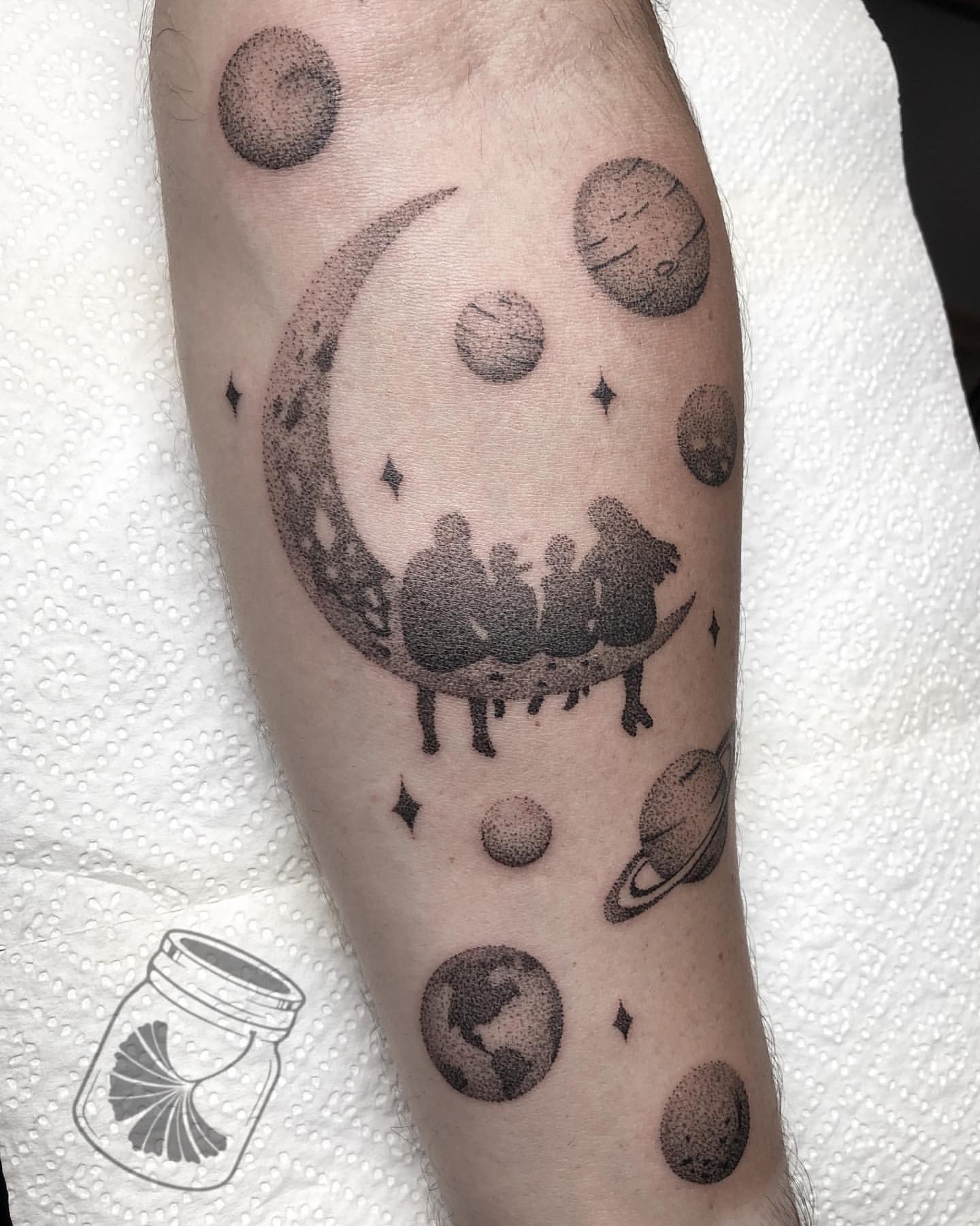 Planet Tattoo Ideas 24