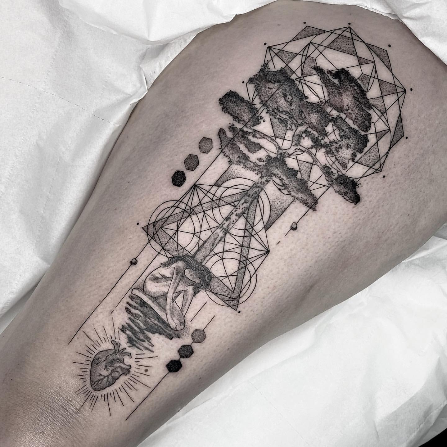 Sacred Geometry Tattoo Ideas 16