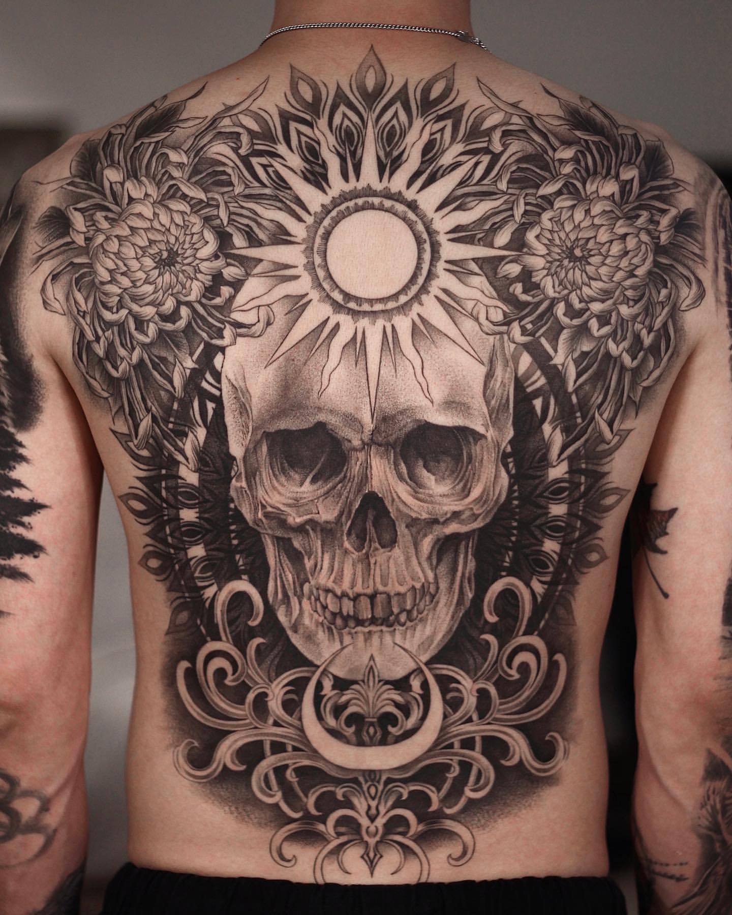Sun Tattoo Ideas 8