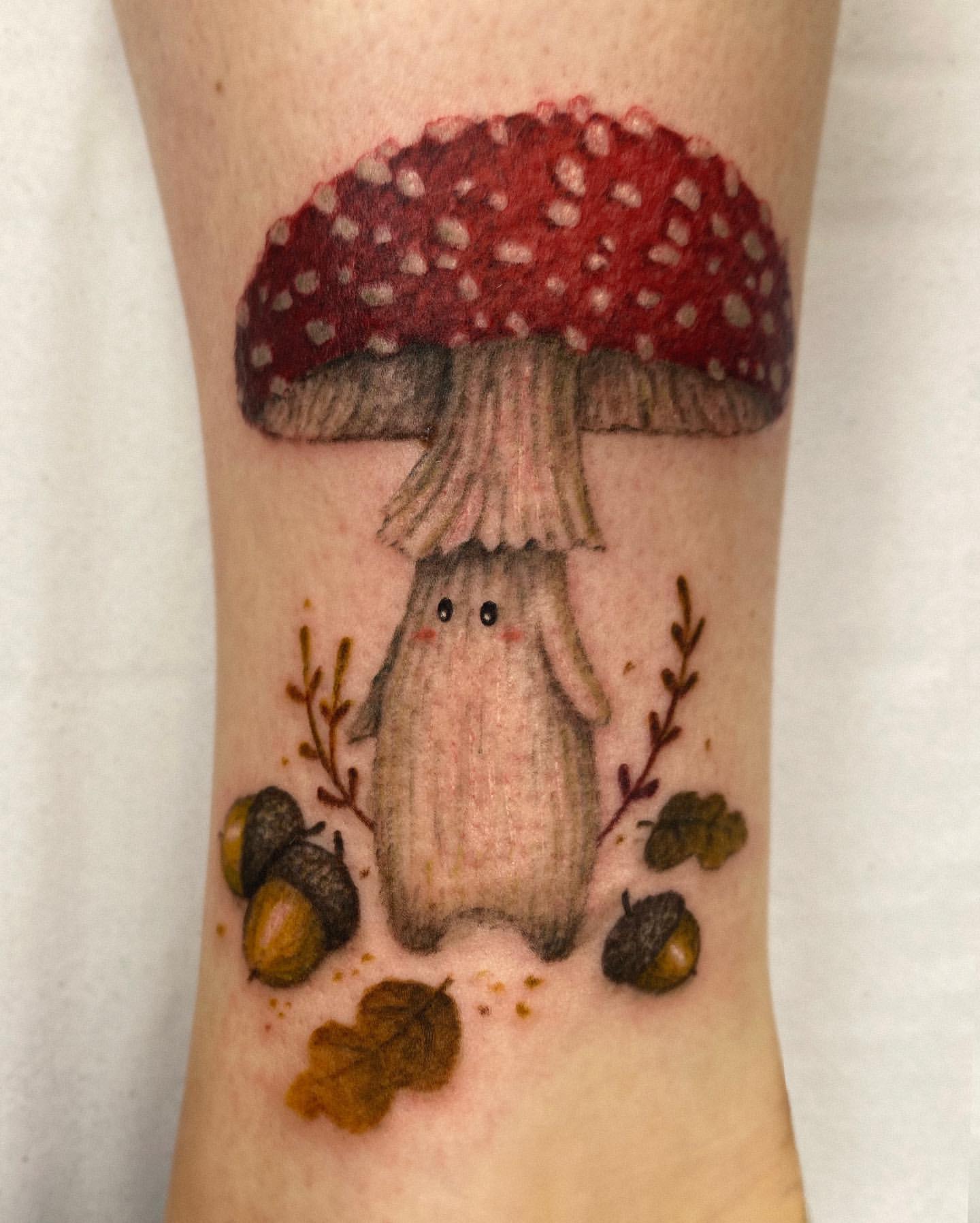 Mushroom Tattoo Ideas 1
