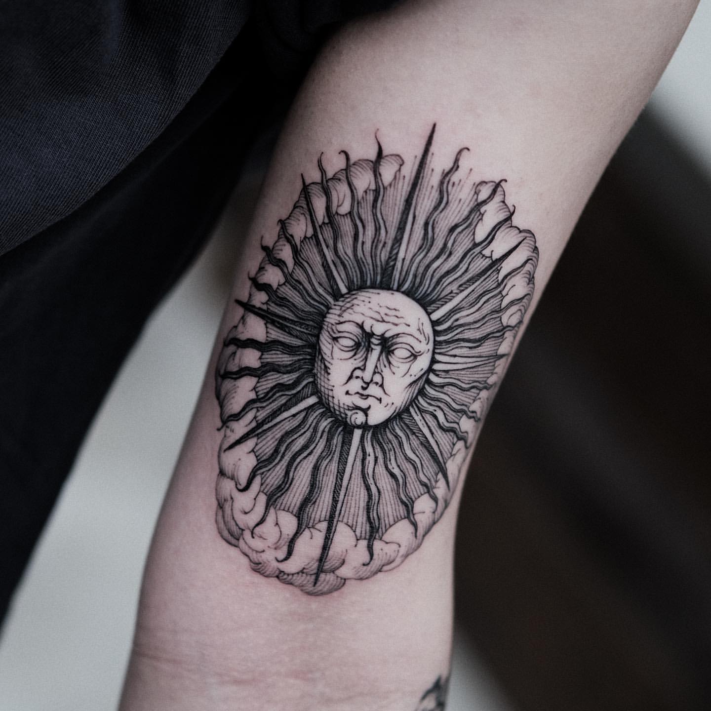 Sun Tattoo Ideas 13