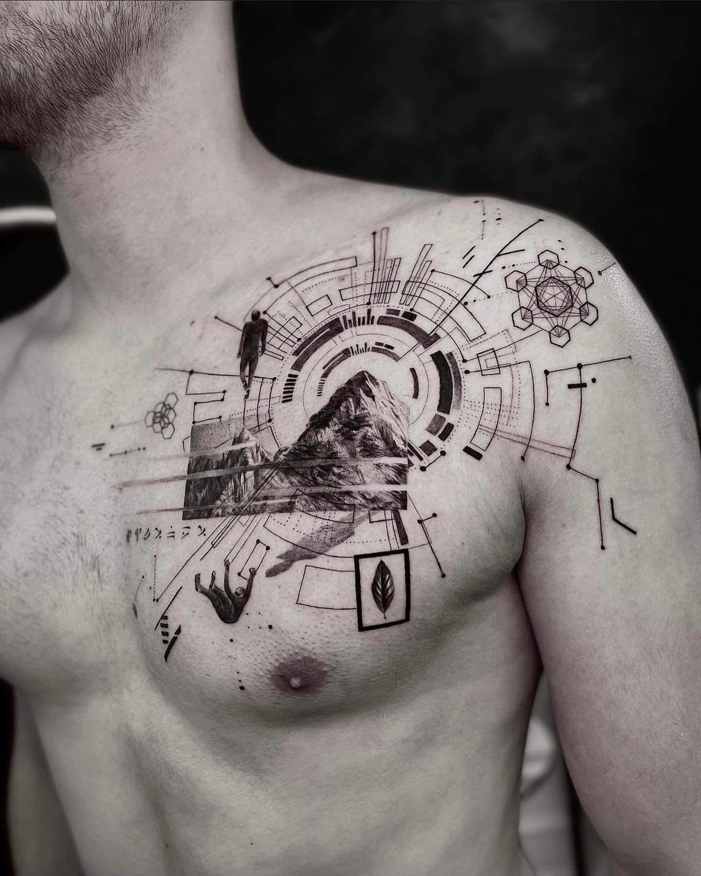 Sacred Geometry Tattoo Ideas 22