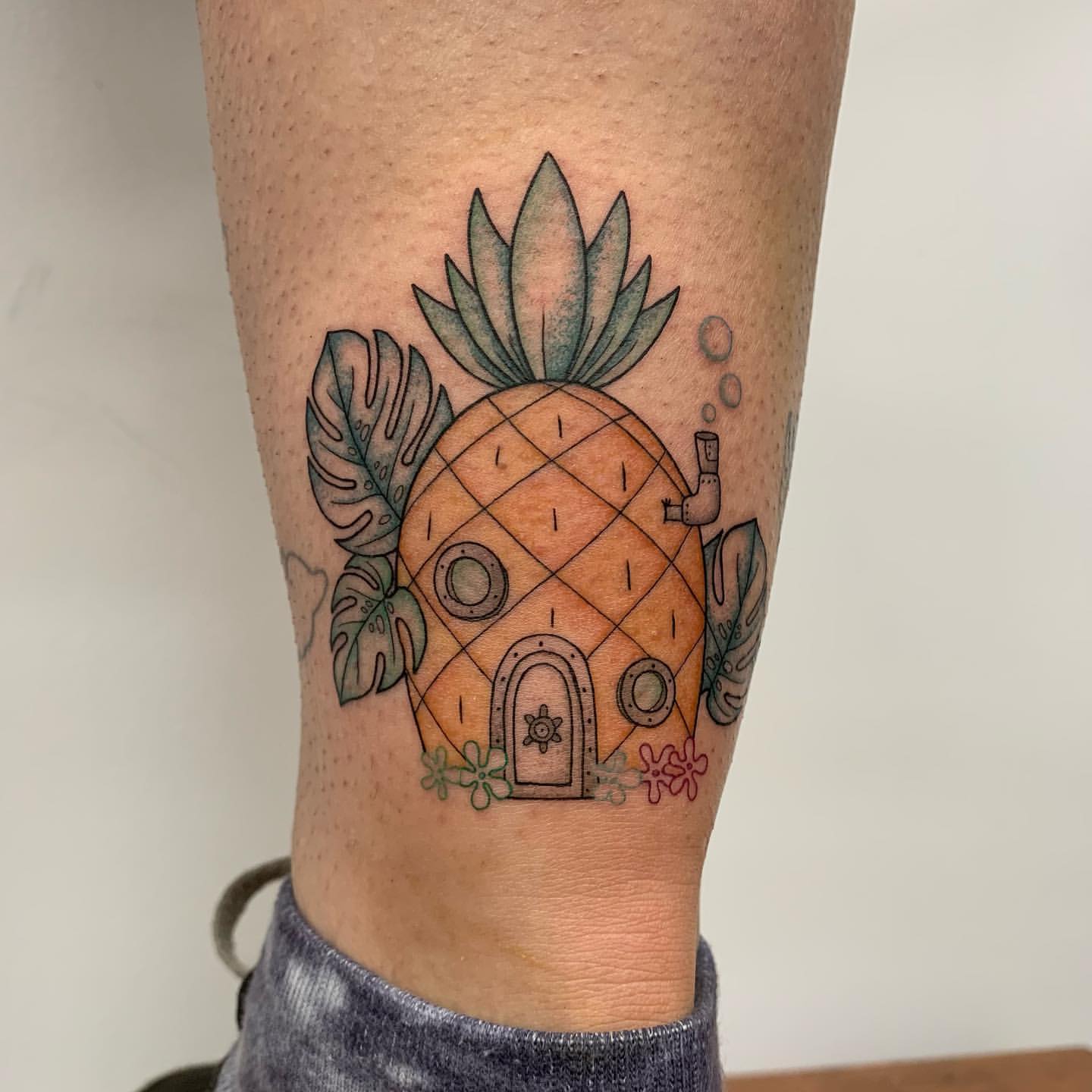 Pineapple Tattoo Ideas 18