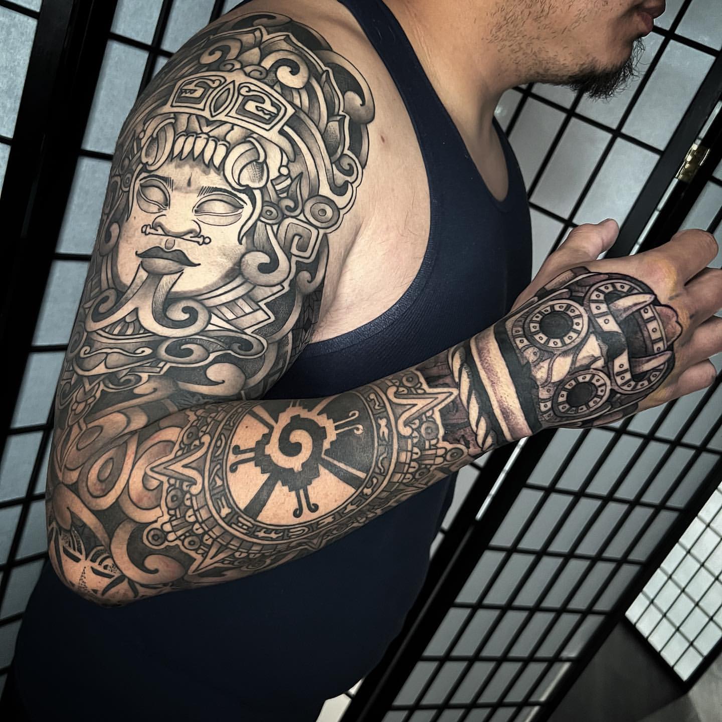 Aztec Tattoo Ideas 33