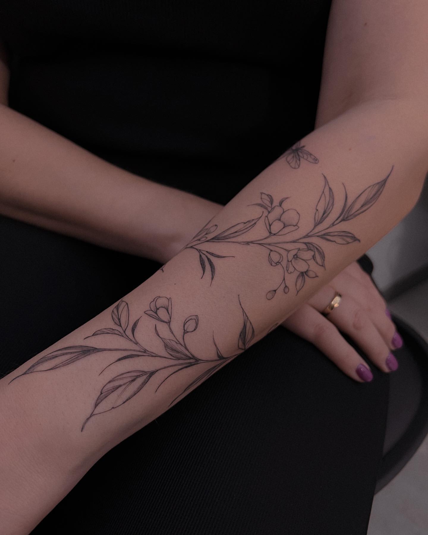 Leaf Tattoo Ideas 12