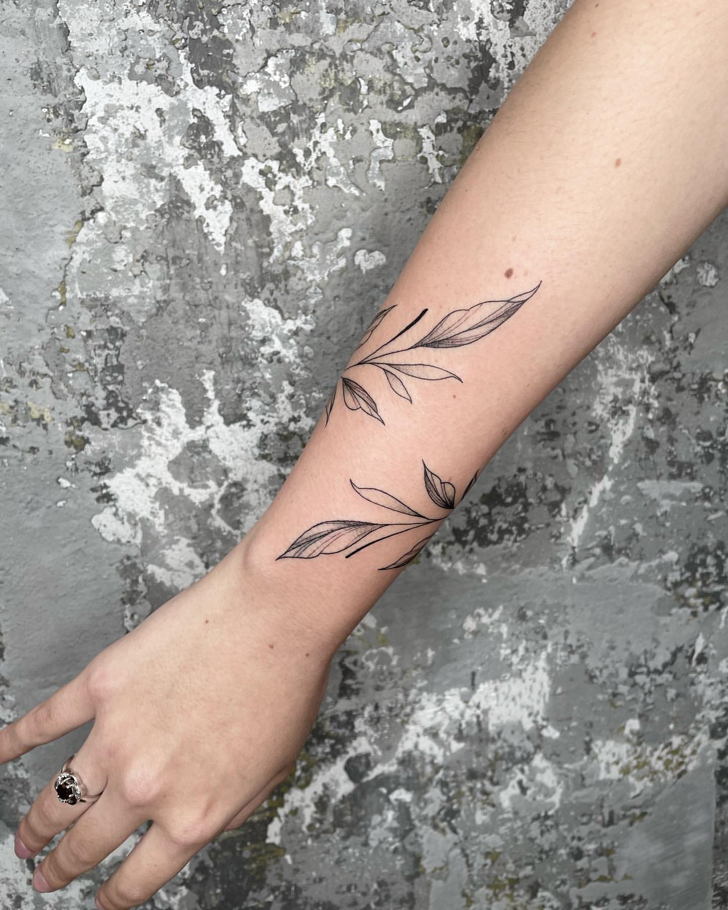 Leaf Tattoo Ideas 13