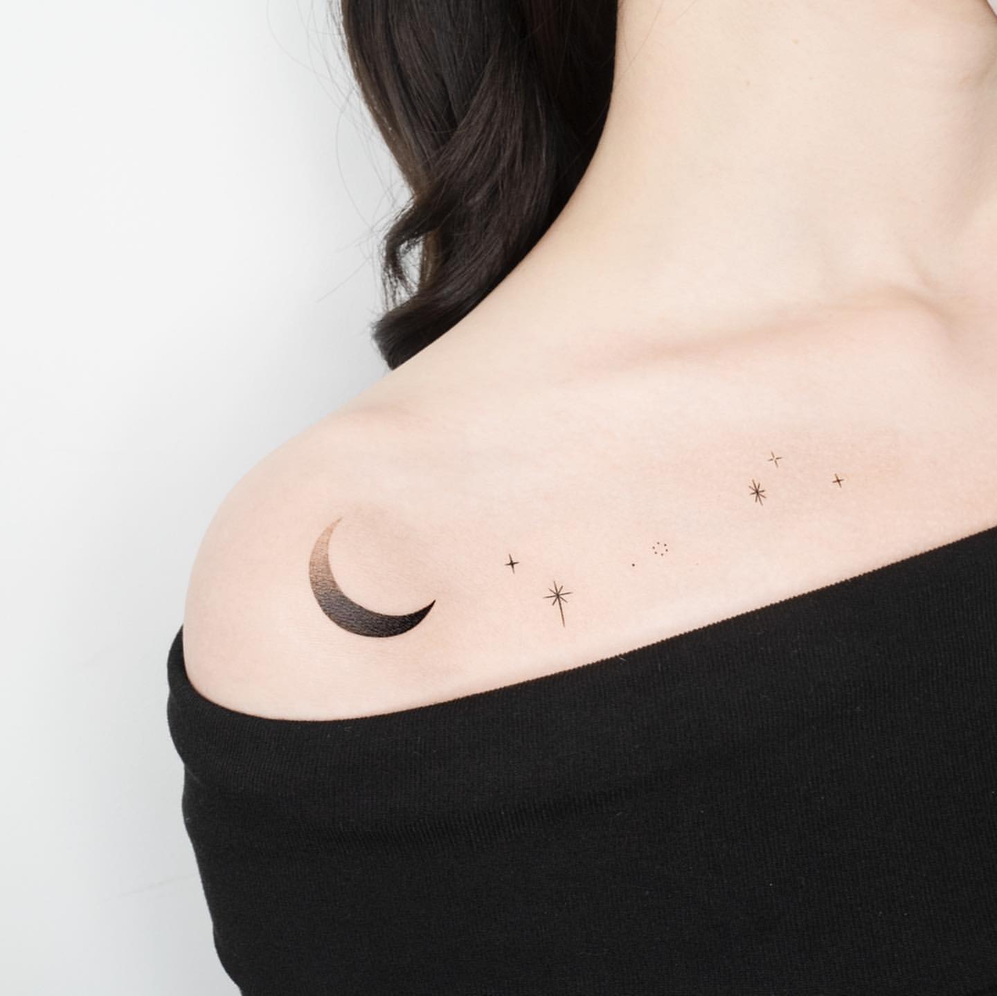 Moon Tattoo Ideas 13