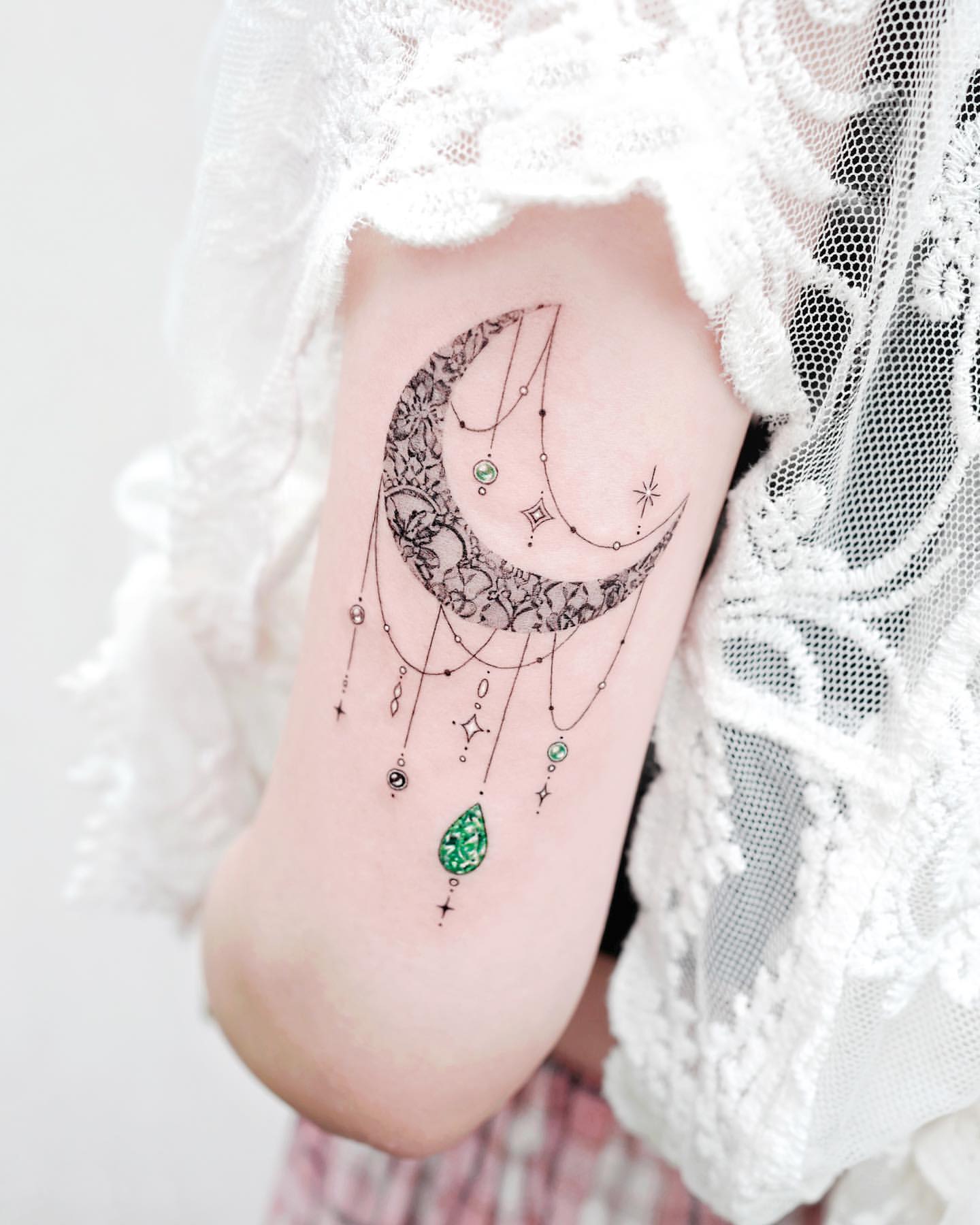 Moon Tattoo Ideas 24