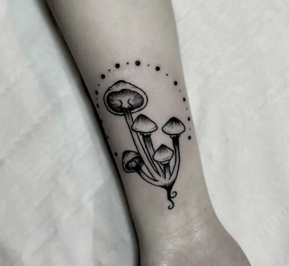 27 Awesome Mushroom Tattoo Ideas for Men & Women in 2023