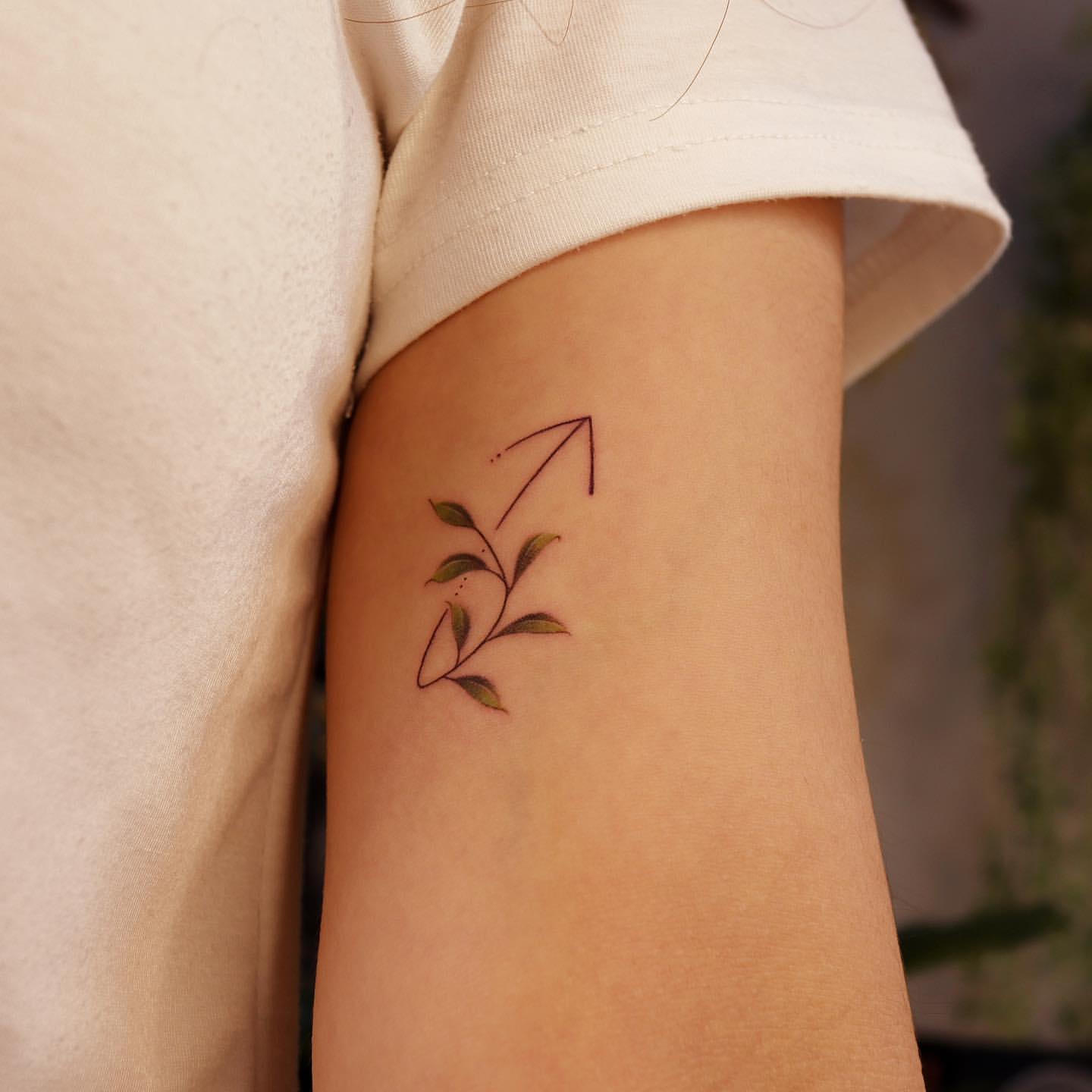 Leaf Tattoo Ideas 16