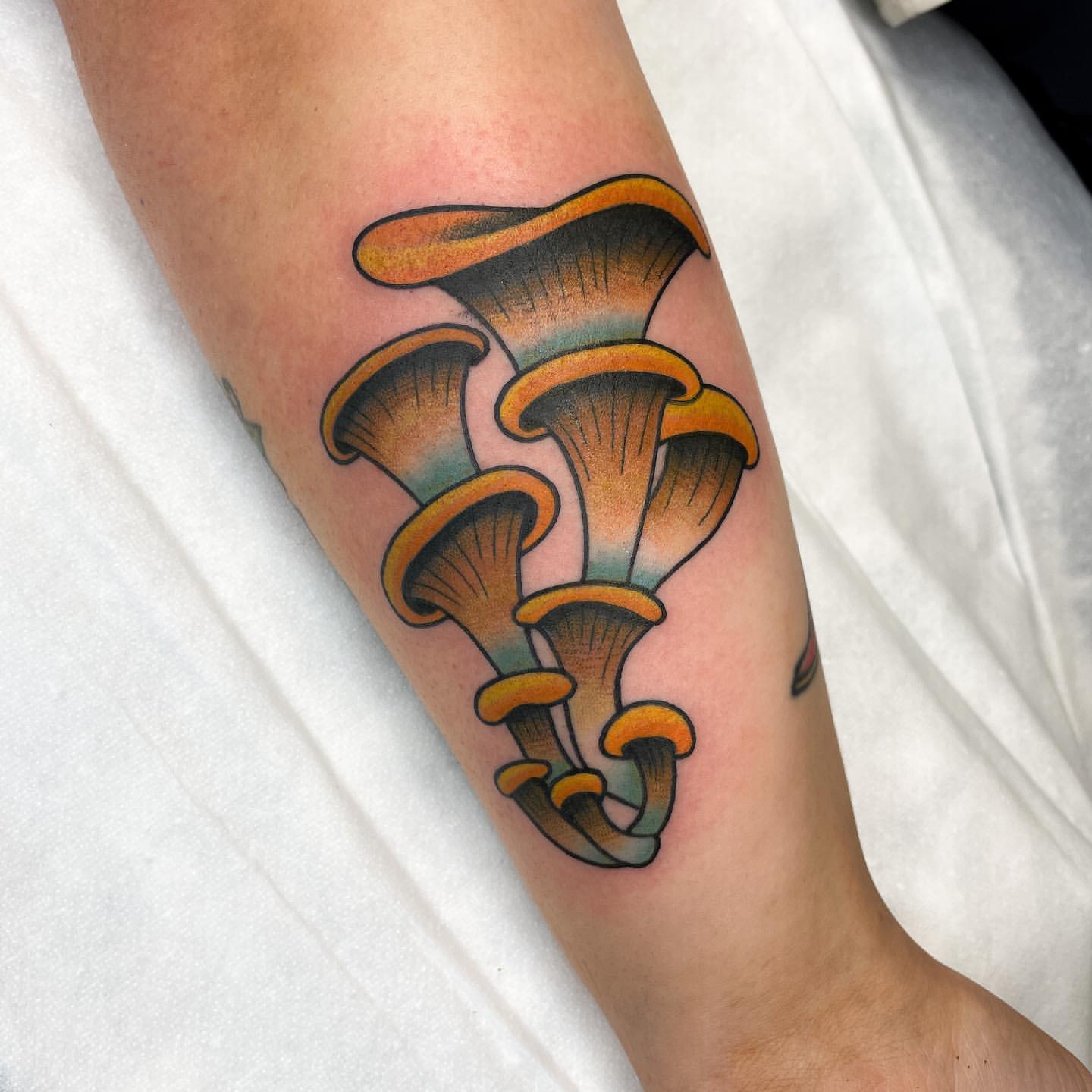 Mushroom Tattoo Ideas 23