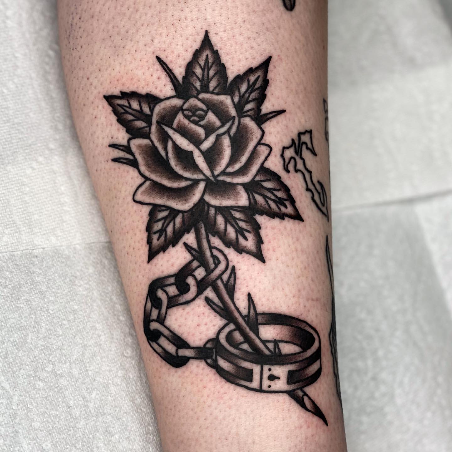 Black Rose Tattoo Ideas 28