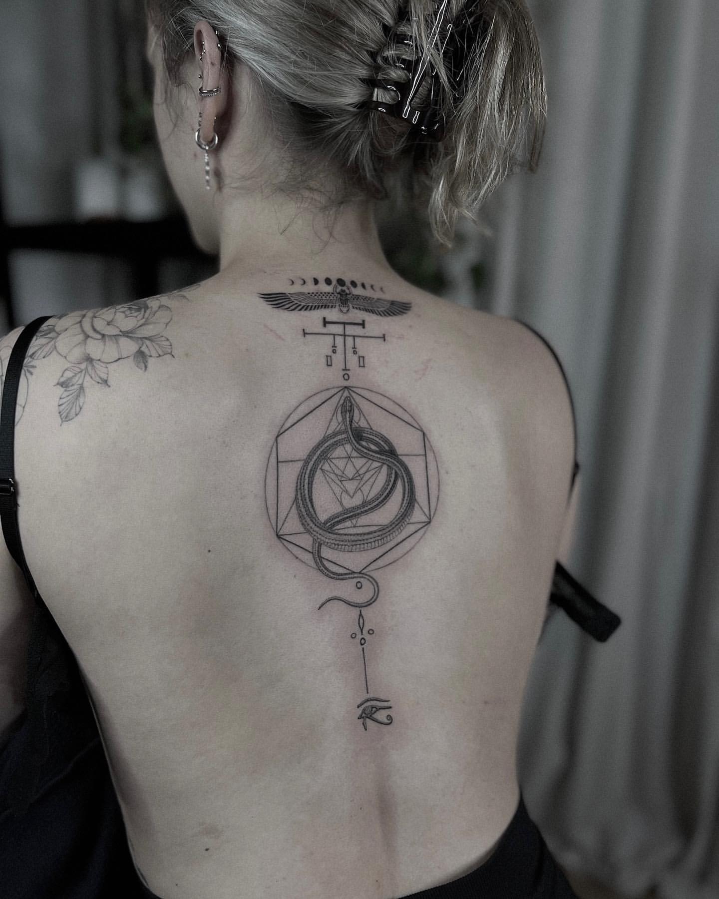 Sacred Geometry Tattoo Ideas 28
