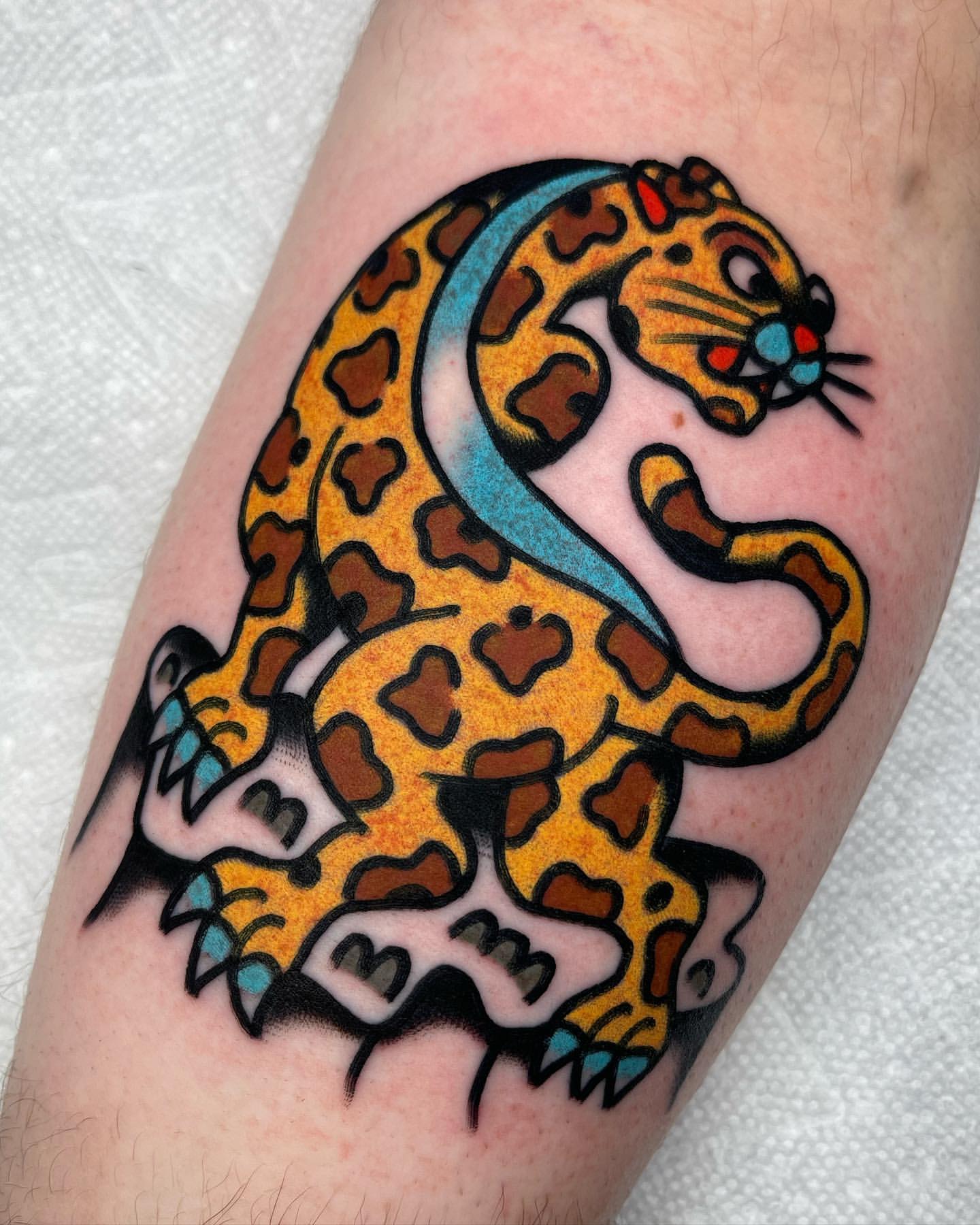 Cheetah Tattoo Ideas 30