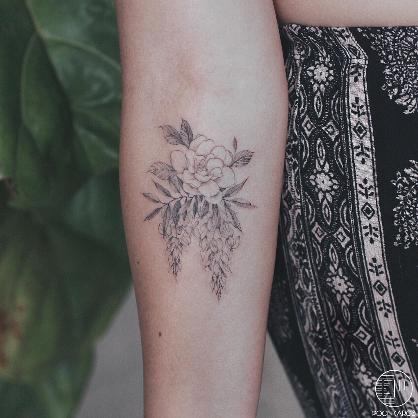 Gardenia Tattoo Ideas 5
