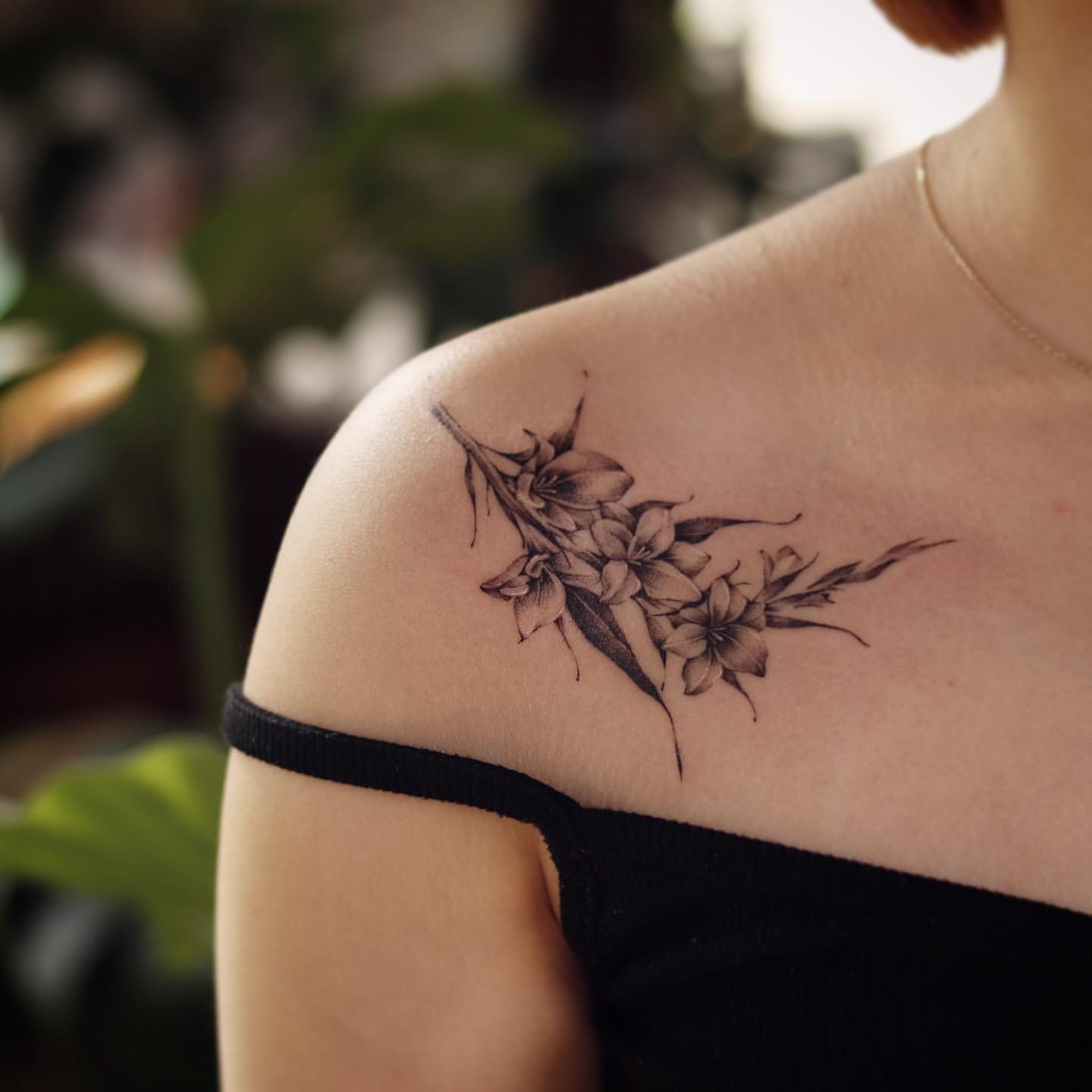 Chrysanthemum Tattoo Ideas 42