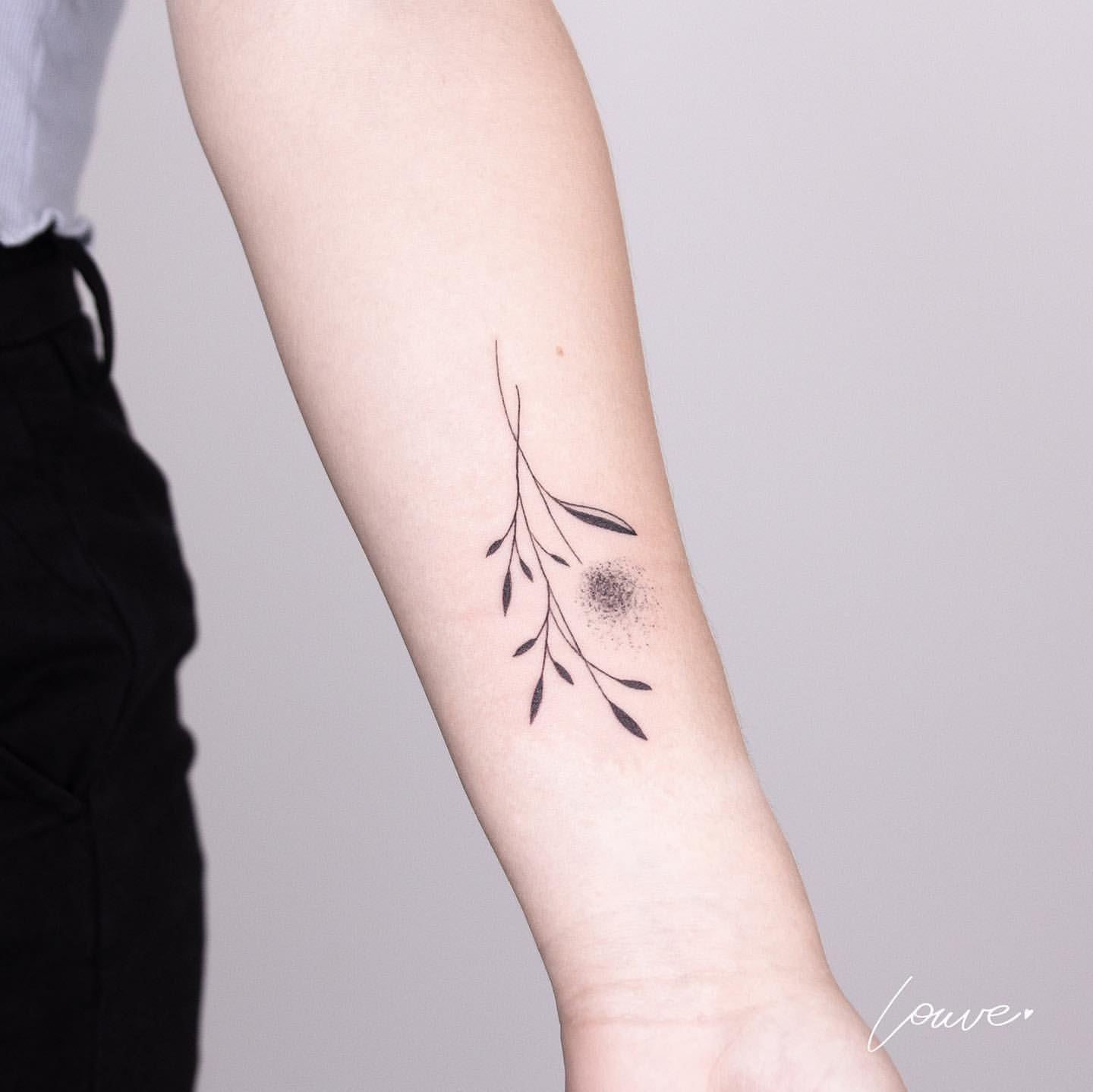 Tattoo uploaded by Clorae Baca • Dandelion coverup calf + ankle tattoo. •  Tattoodo