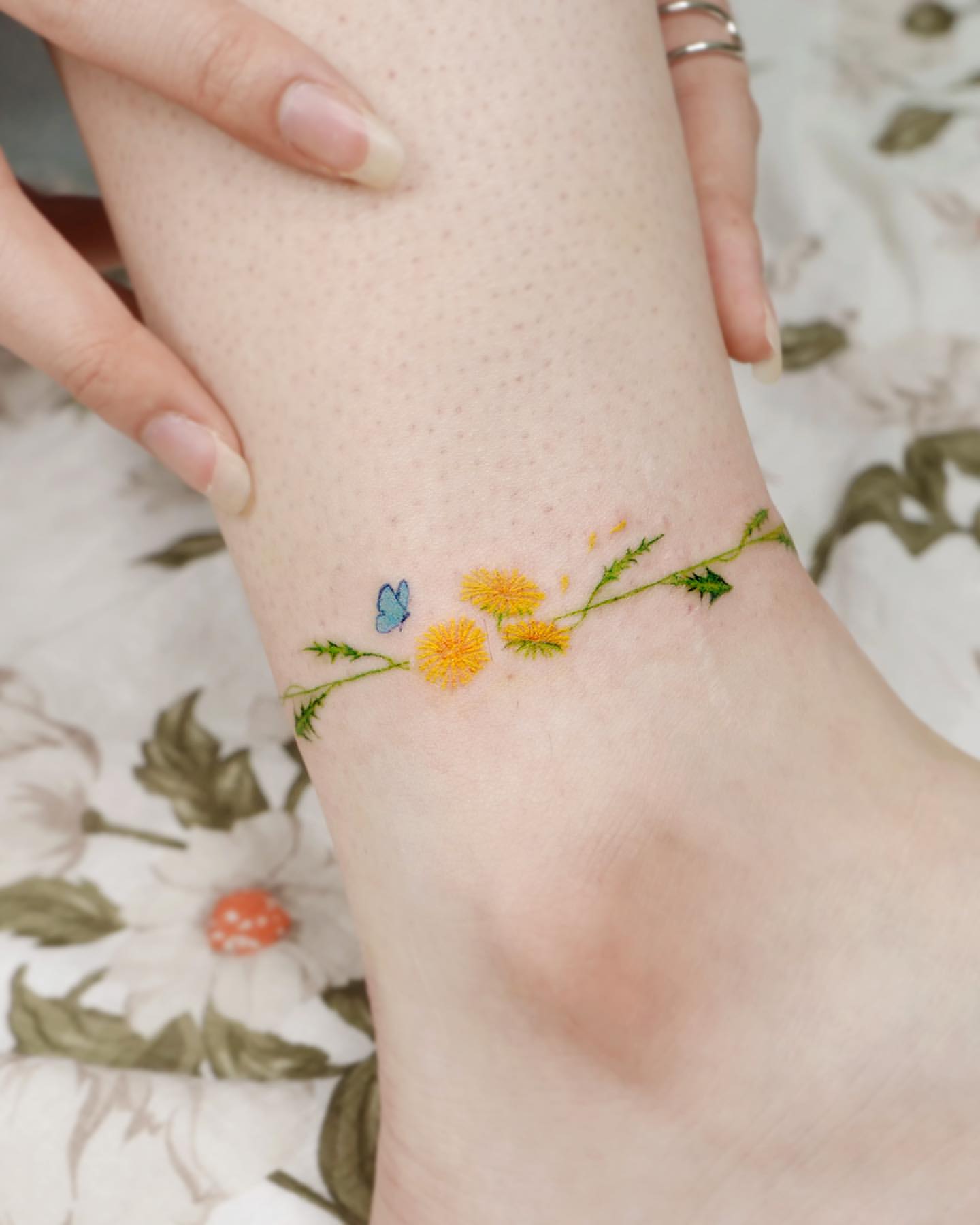 Dandelion Tattoo Ideas 7