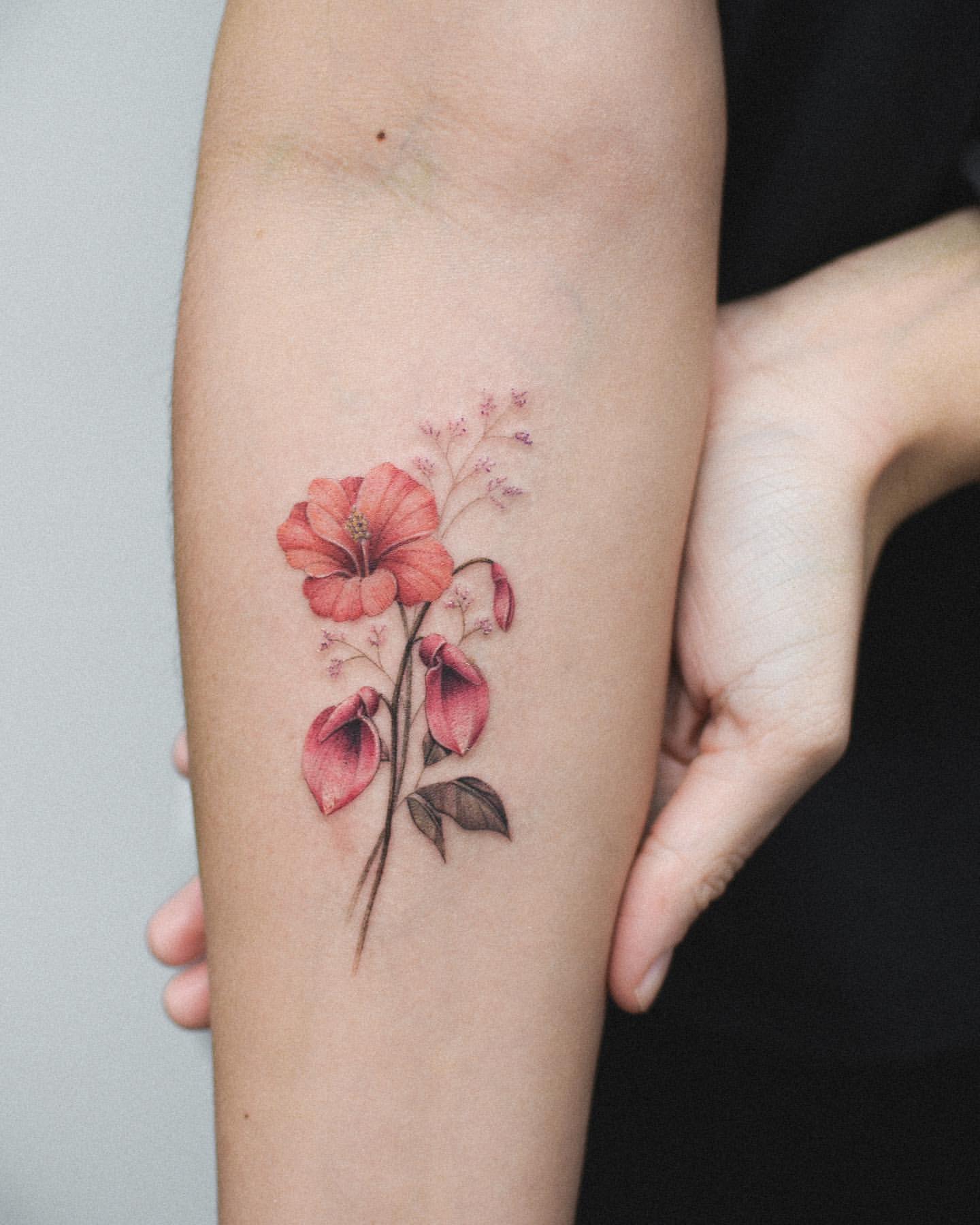 Hibiscus Tattoo Ideas 3