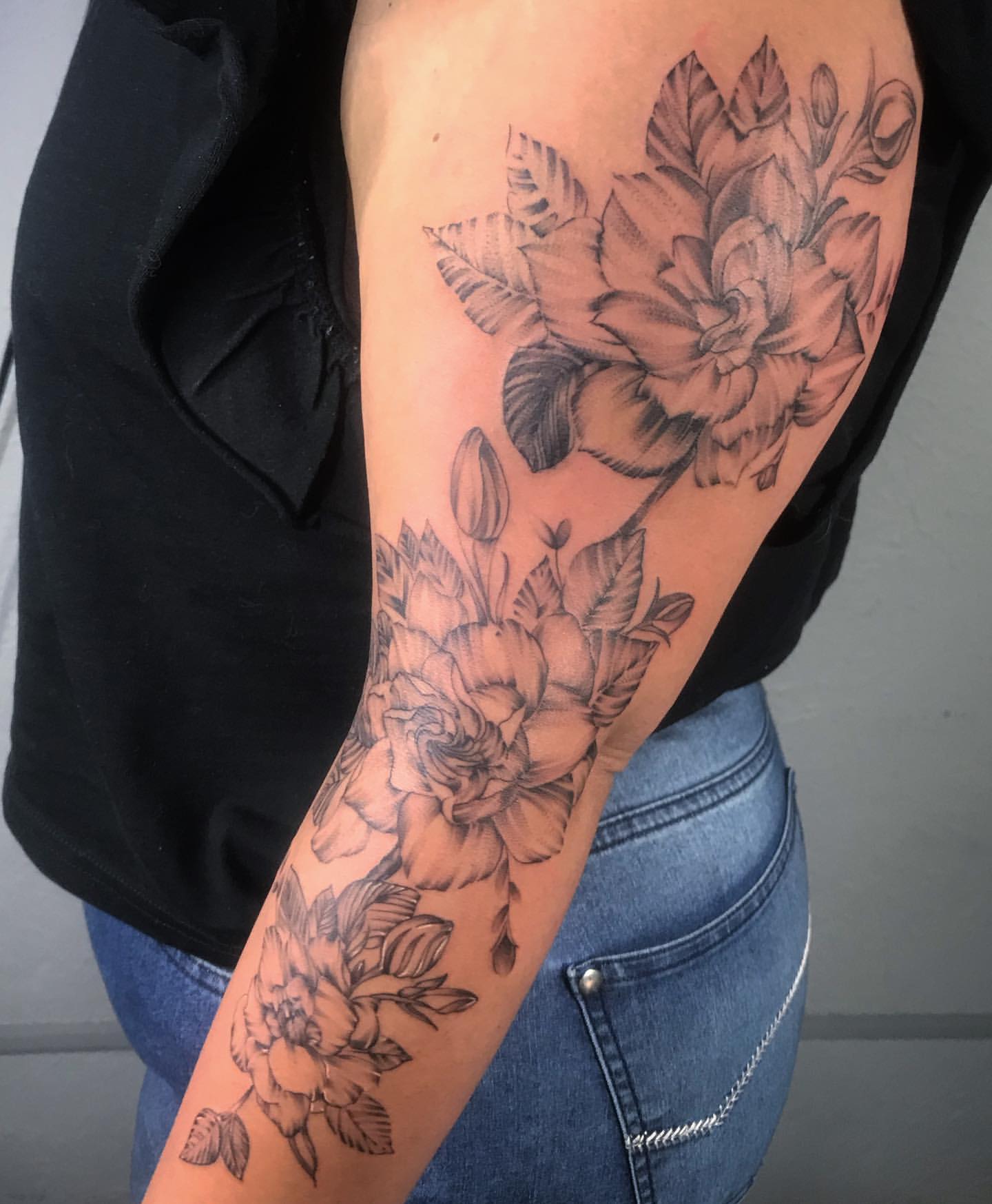 Gardenia Tattoo Ideas 14