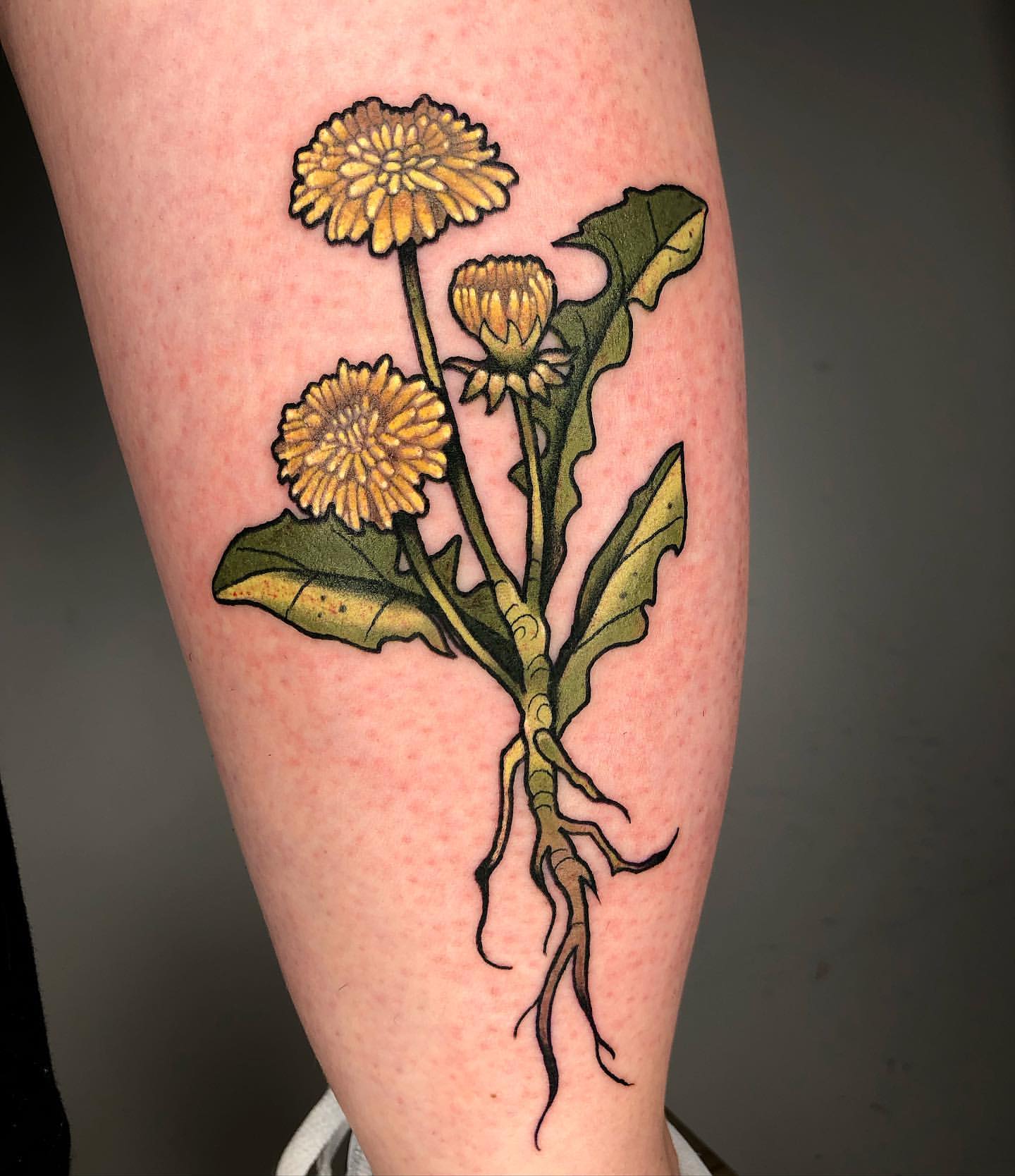 Dandelion Tattoo Ideas 16