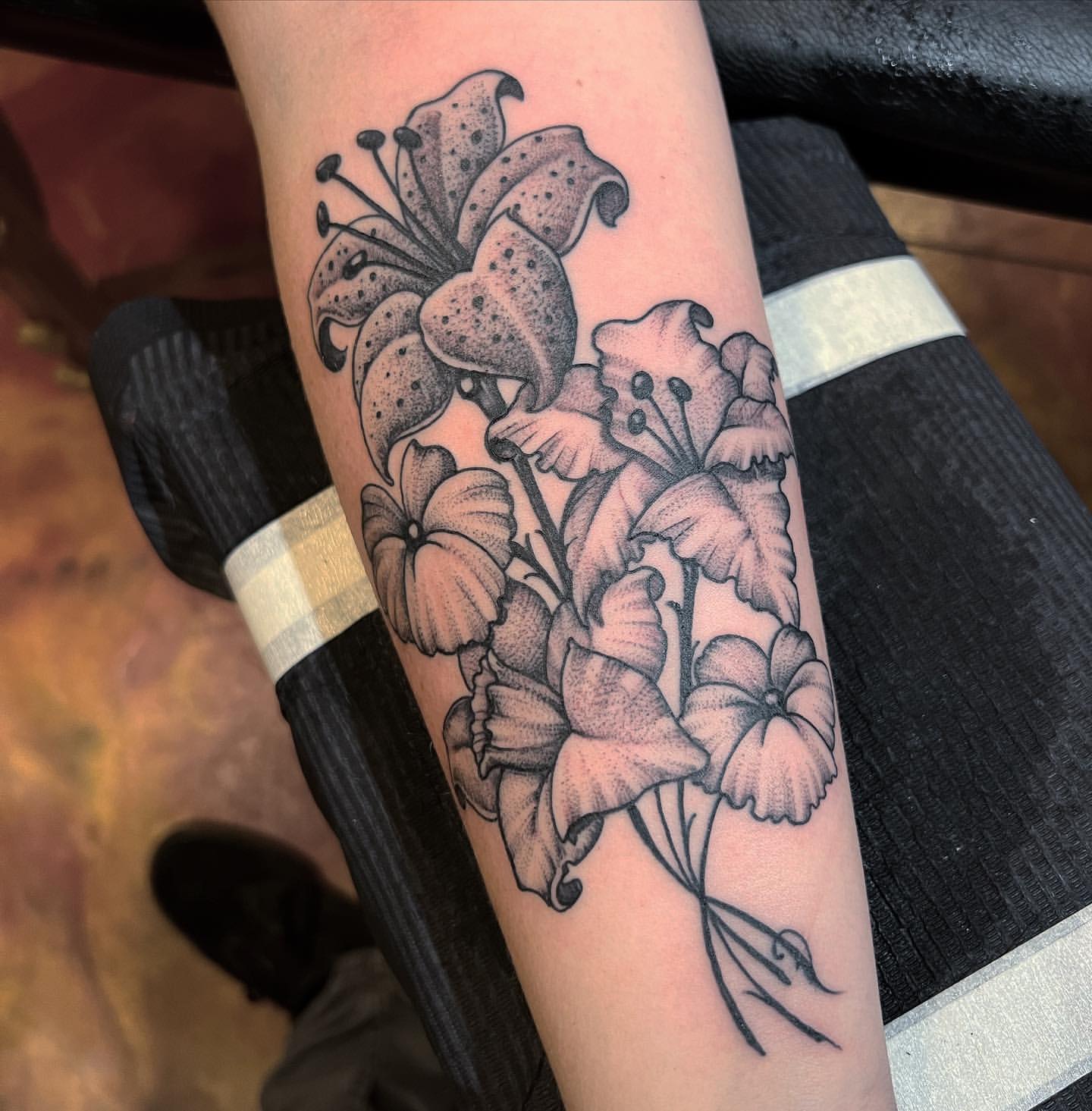 Gladiolus Tattoo Ideas 16